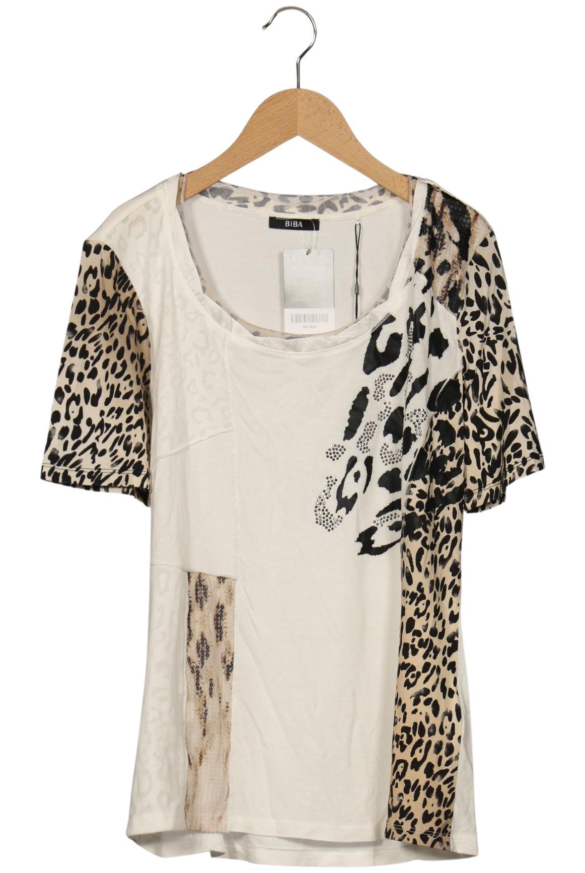 

BiBA Damen T-Shirt, weiß, Gr. 38