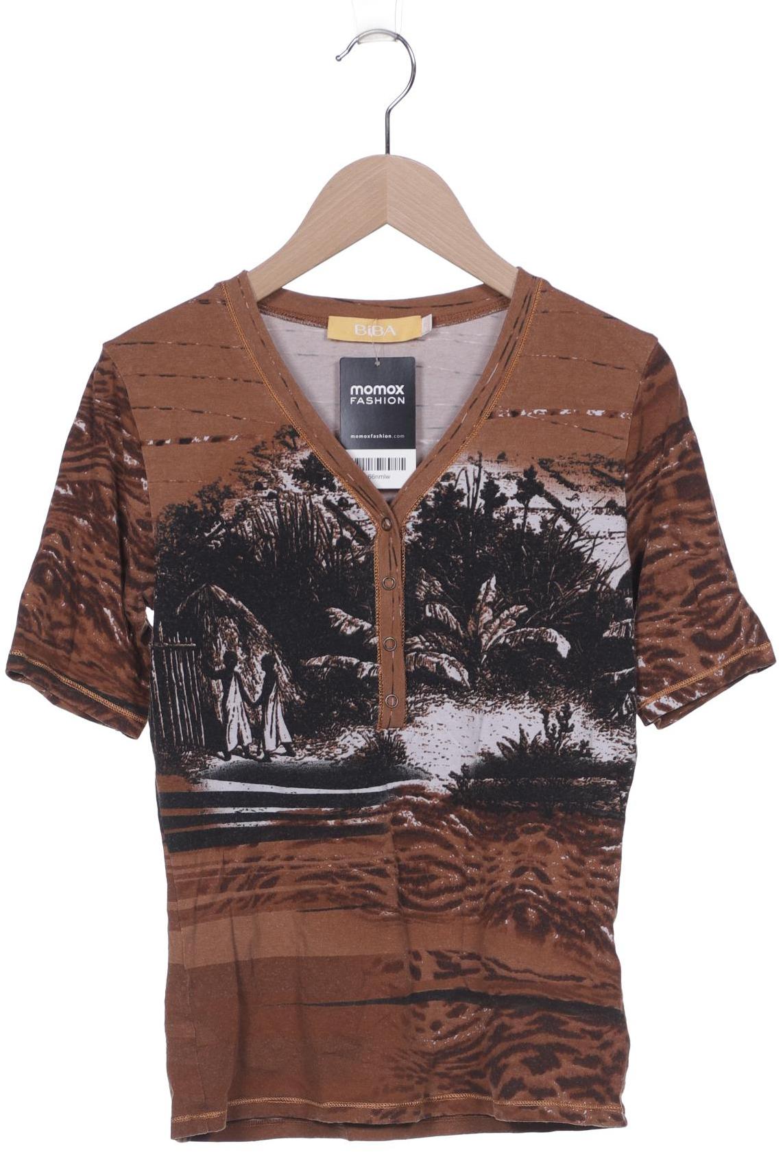 

BiBA Damen T-Shirt, braun, Gr. 34