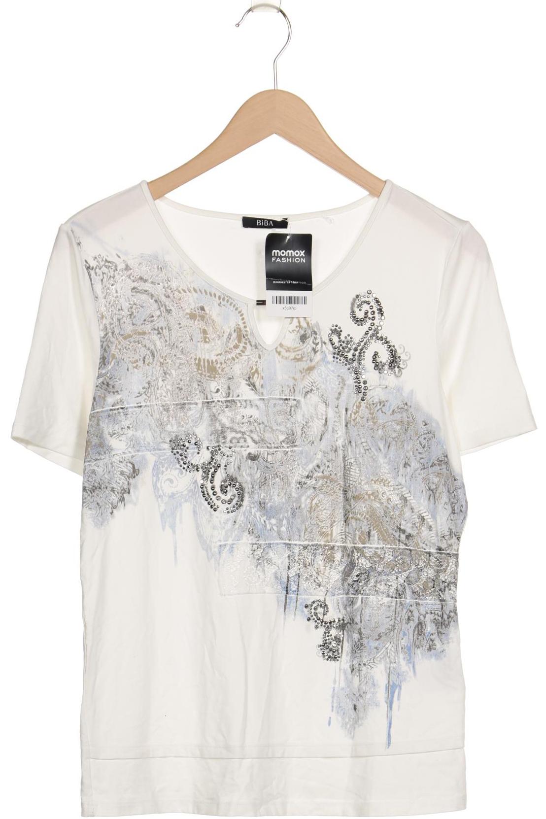 

BiBA Damen T-Shirt, cremeweiß, Gr. 36