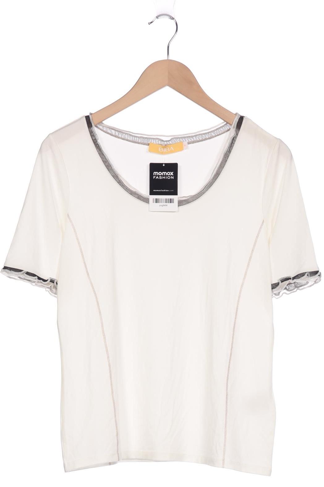 

BiBA Damen T-Shirt, weiß, Gr. 38