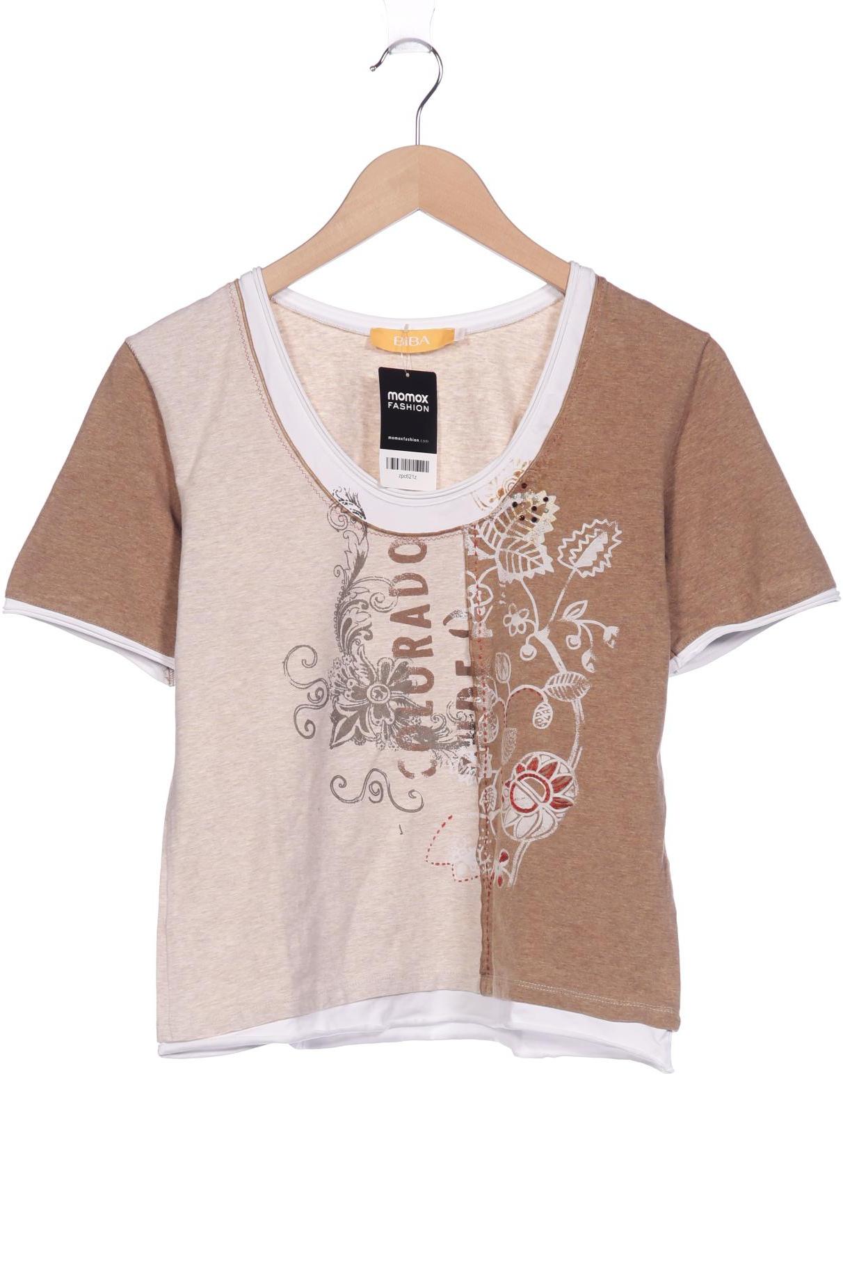 

BiBA Damen T-Shirt, beige, Gr. 38
