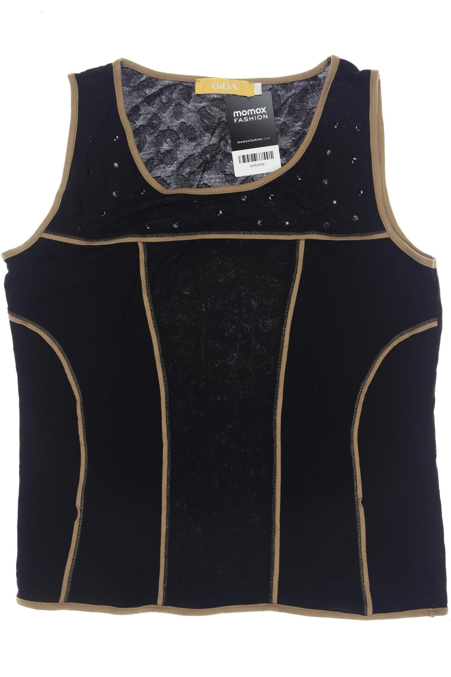 

BiBA Damen Top, schwarz, Gr. 42