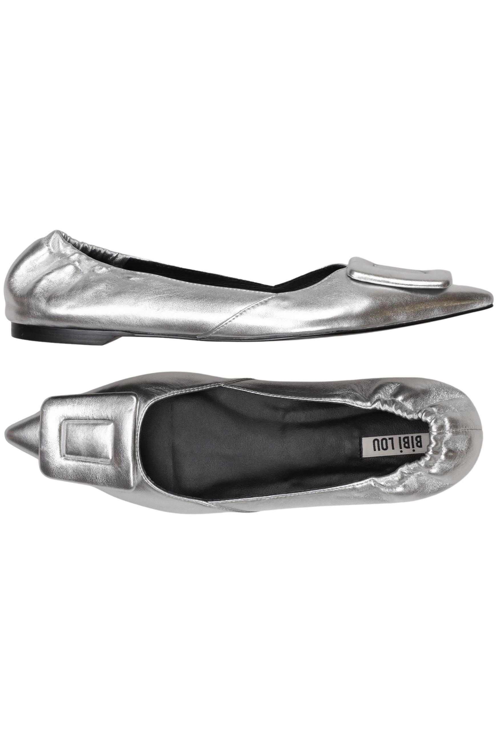 

Bibi Lou Damen Ballerinas, silber, Gr. 41