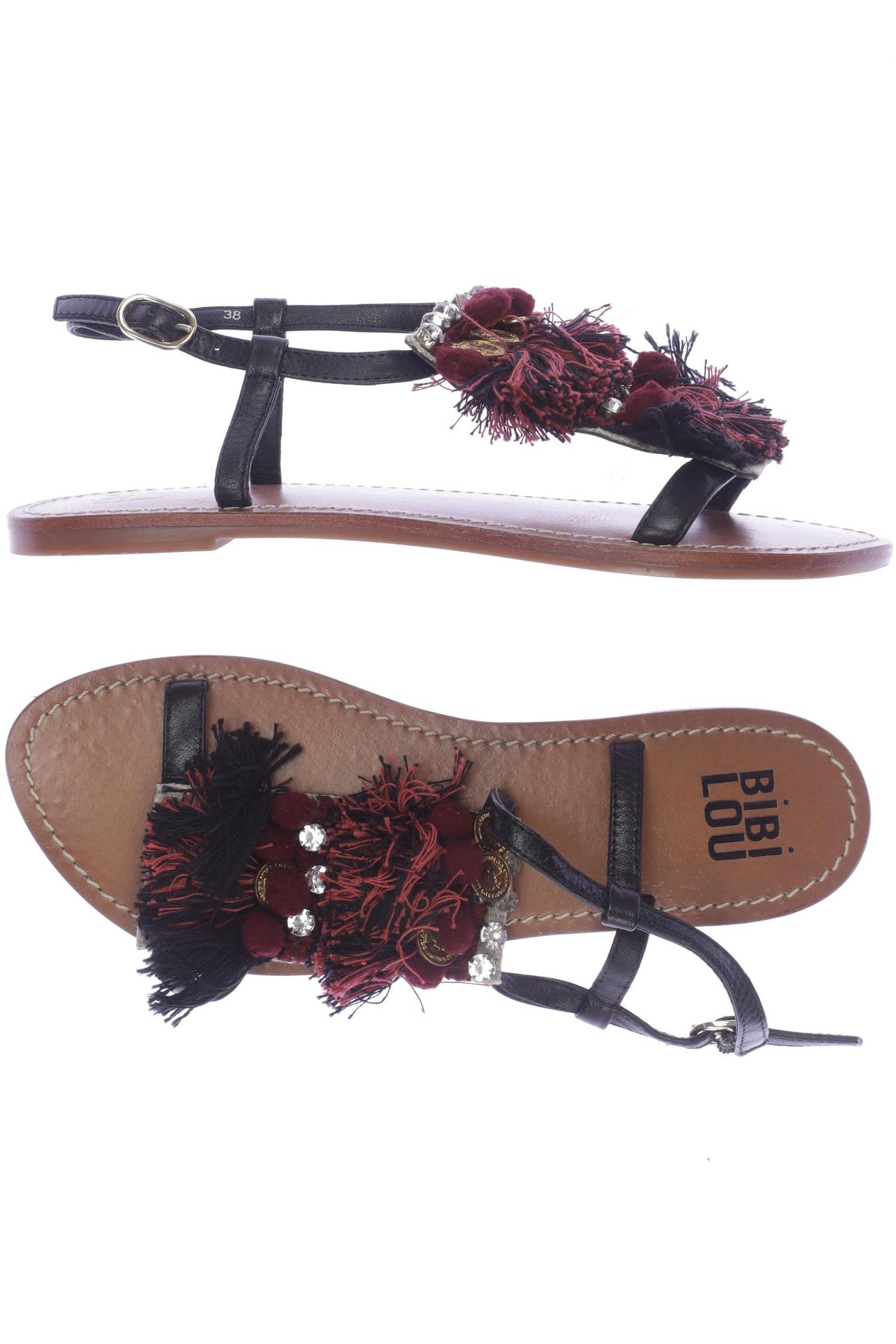 

Bibi Lou Damen Sandale, schwarz, Gr. 38