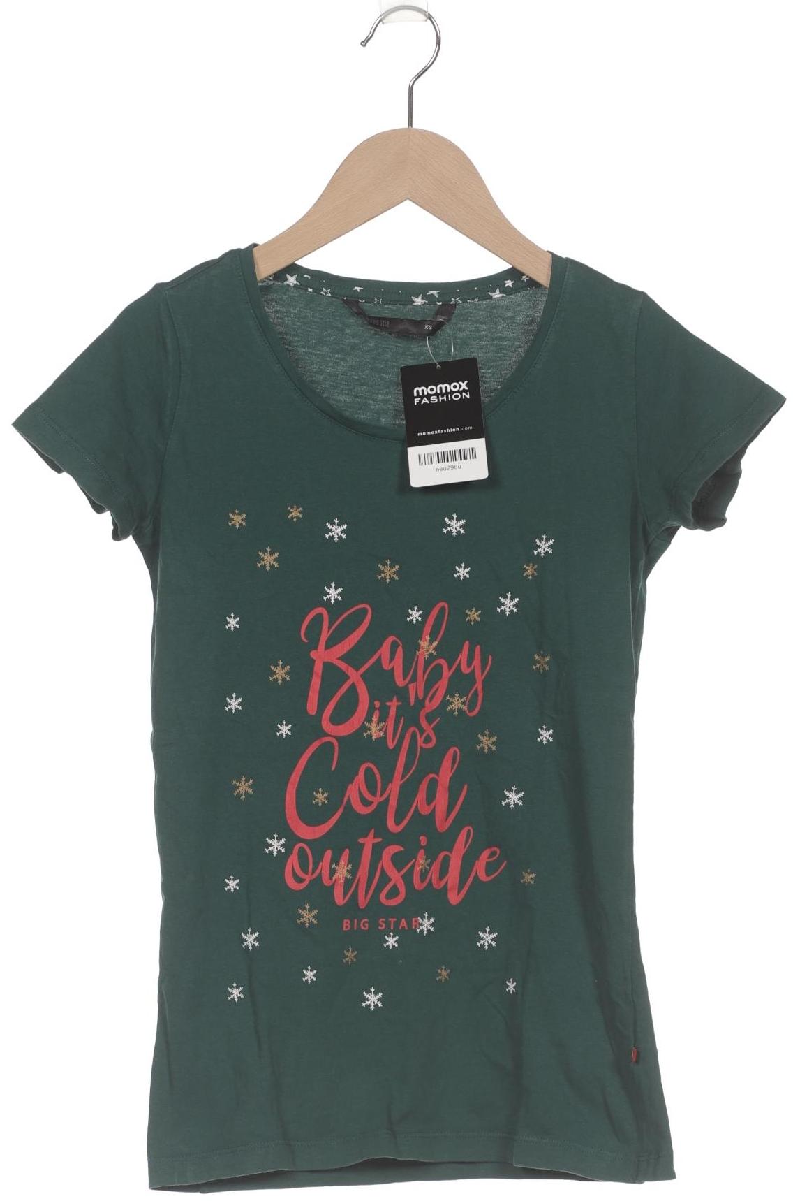 

BIG Star Damen T-Shirt, grün, Gr. 34