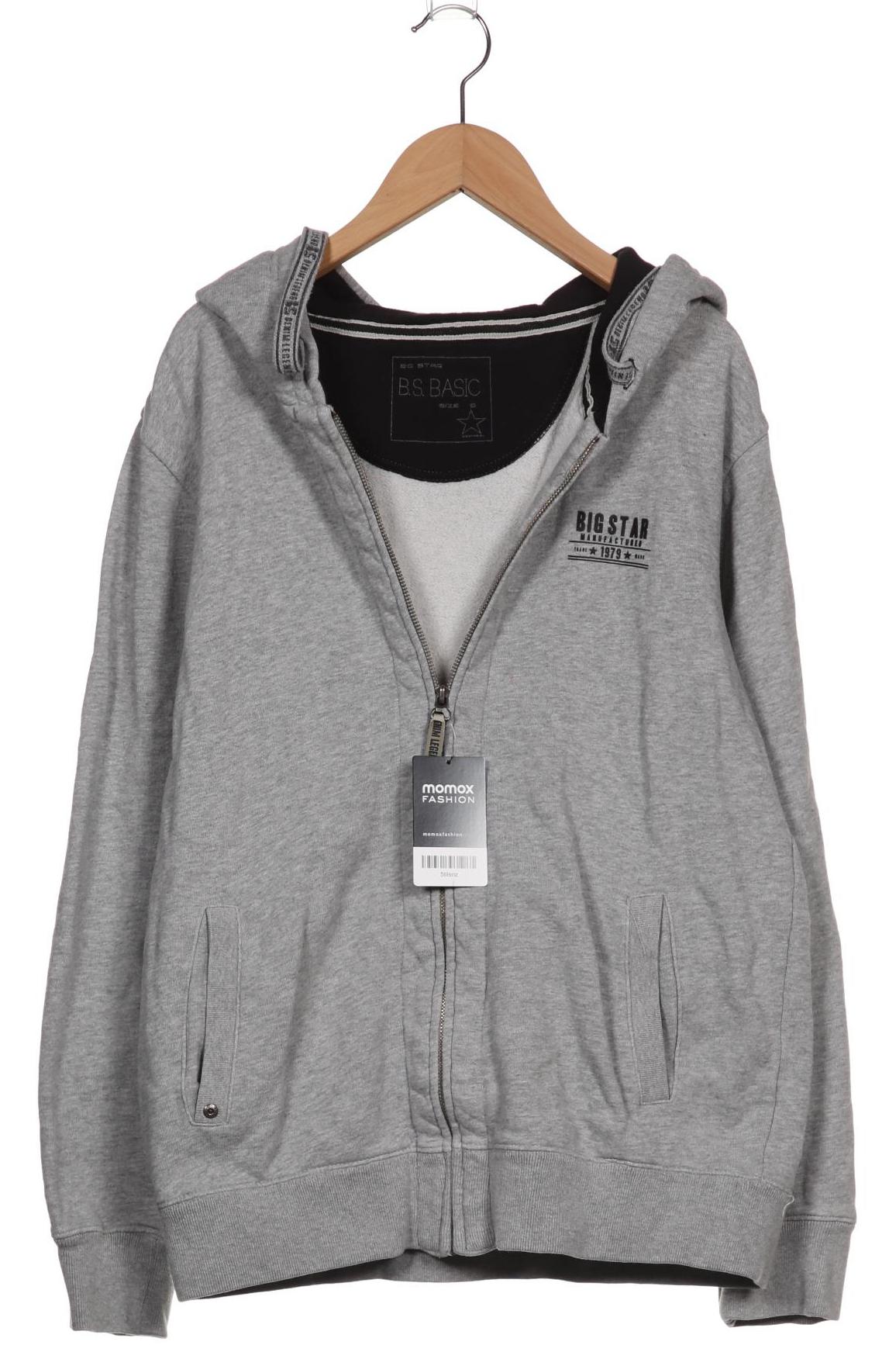 

BIG STAR Herren Kapuzenpullover, grau