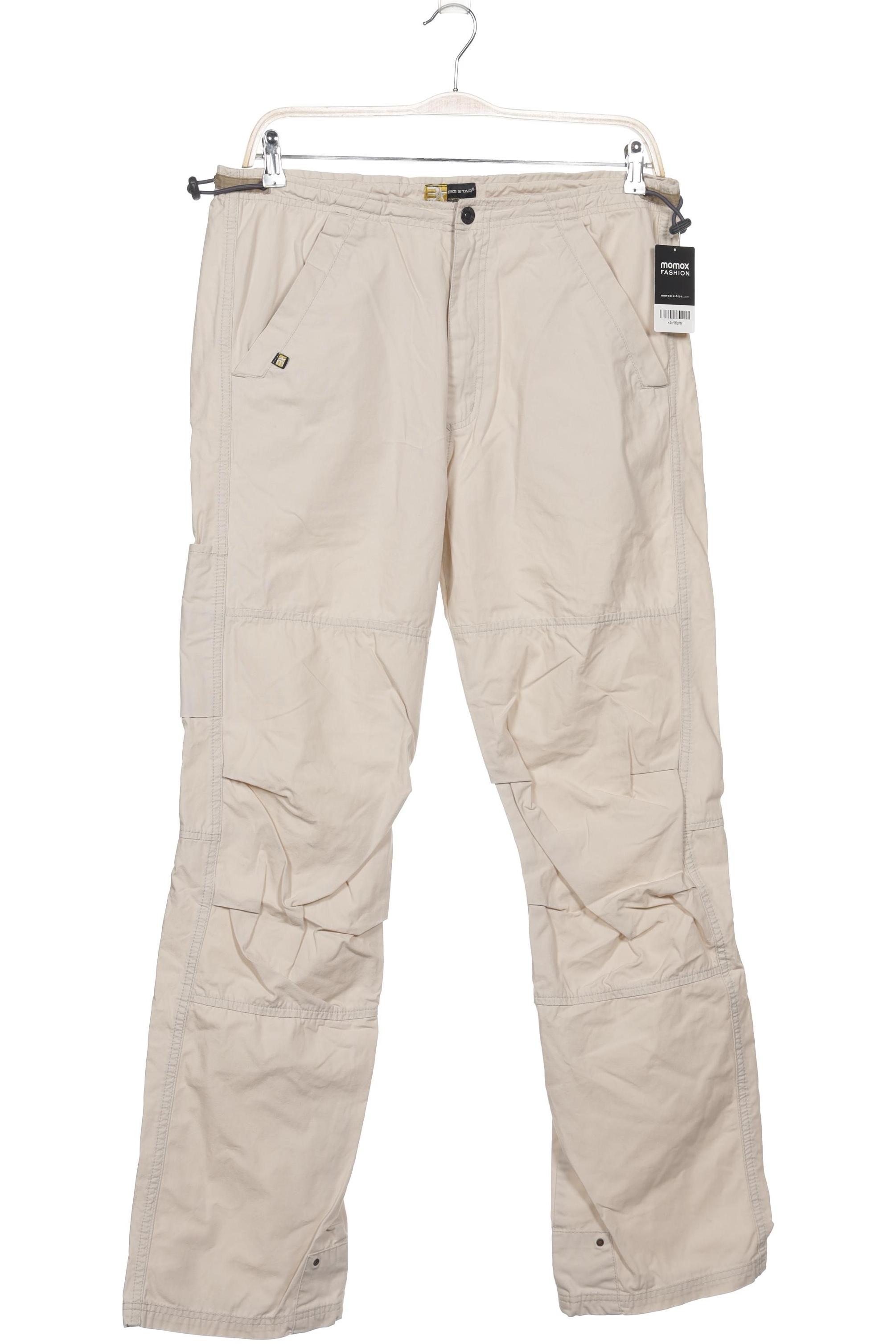

BIG Star Herren Stoffhose, cremeweiß, Gr. 34