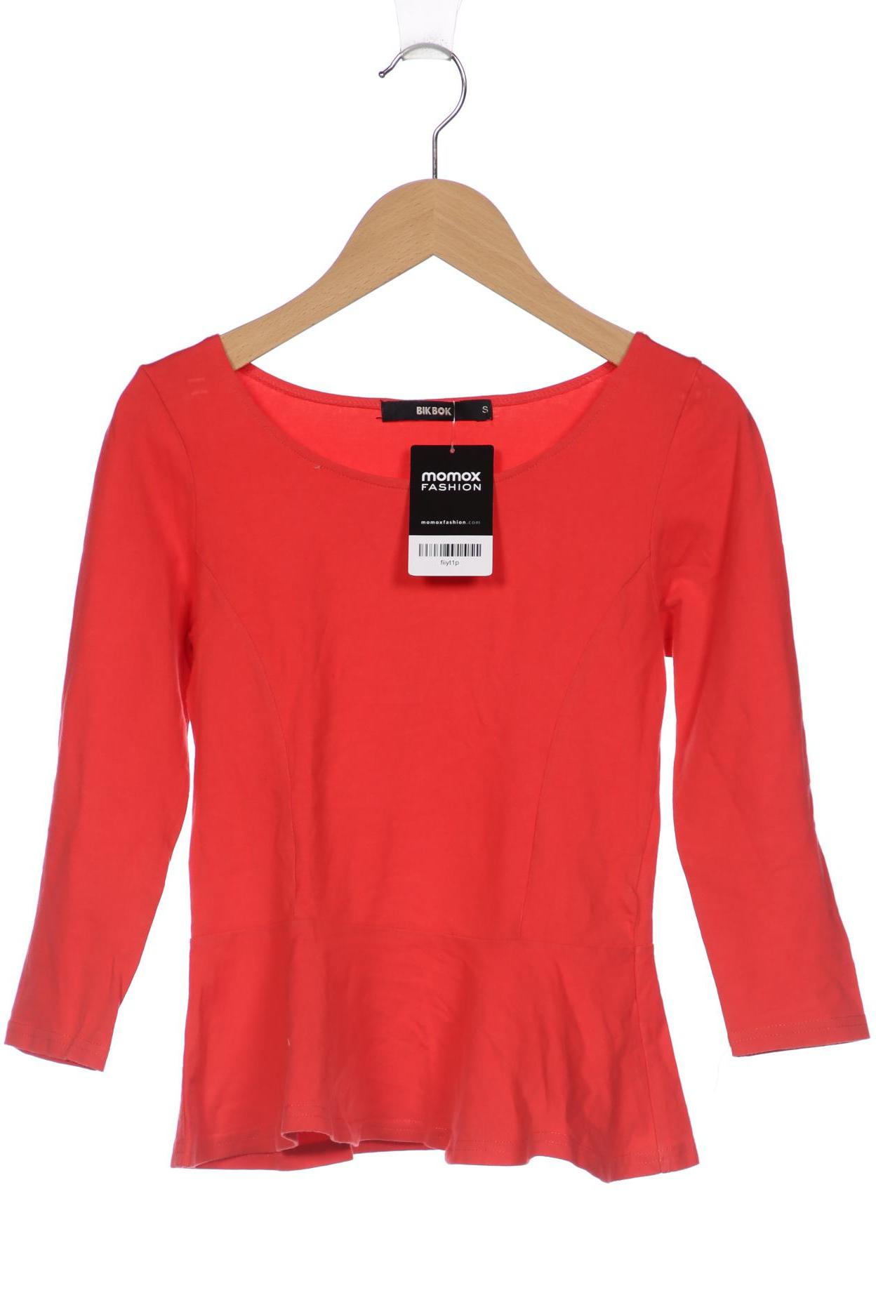 

Bik Bok Damen Langarmshirt, rot, Gr. 36