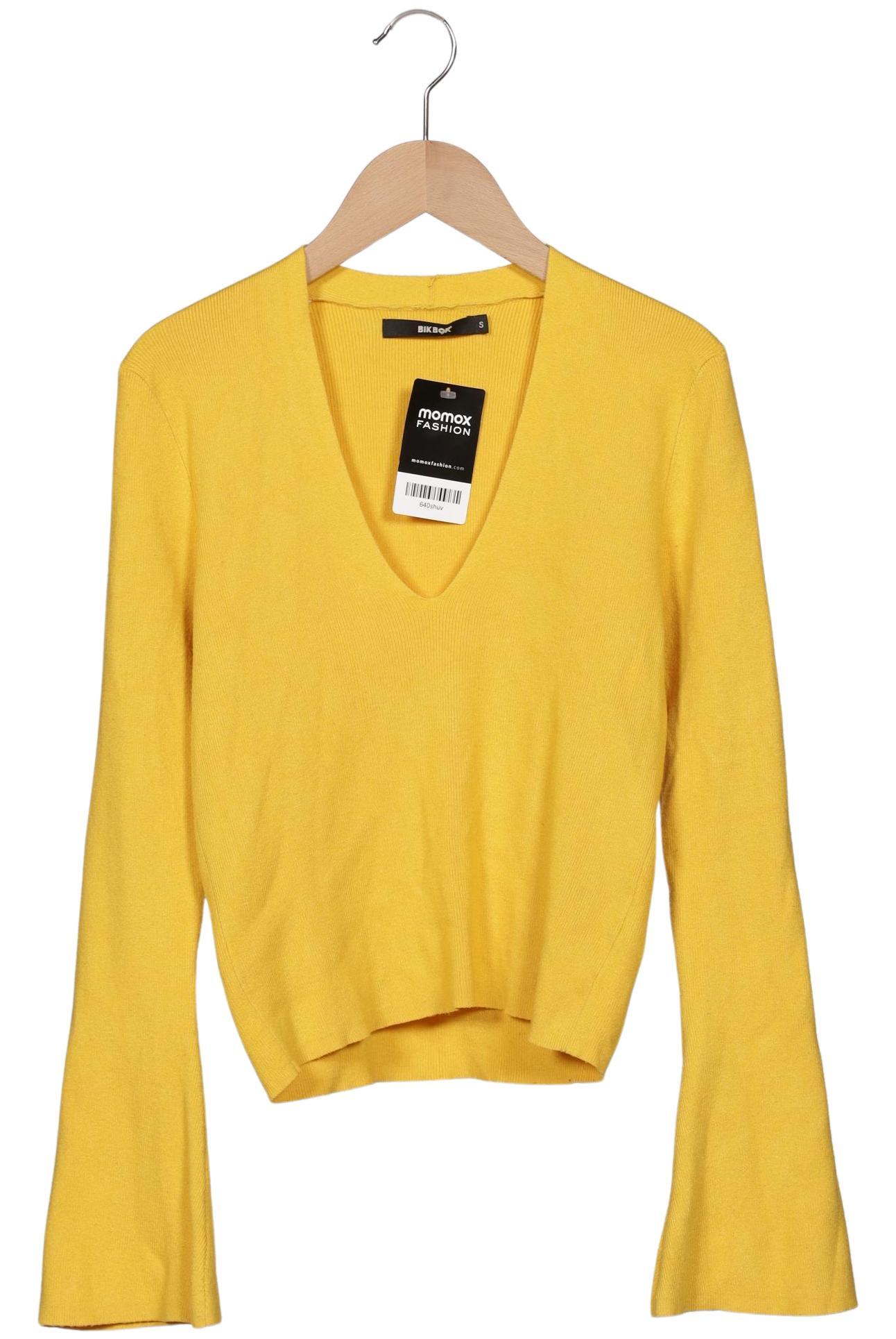 

Bik Bok Damen Pullover, gelb, Gr. 36