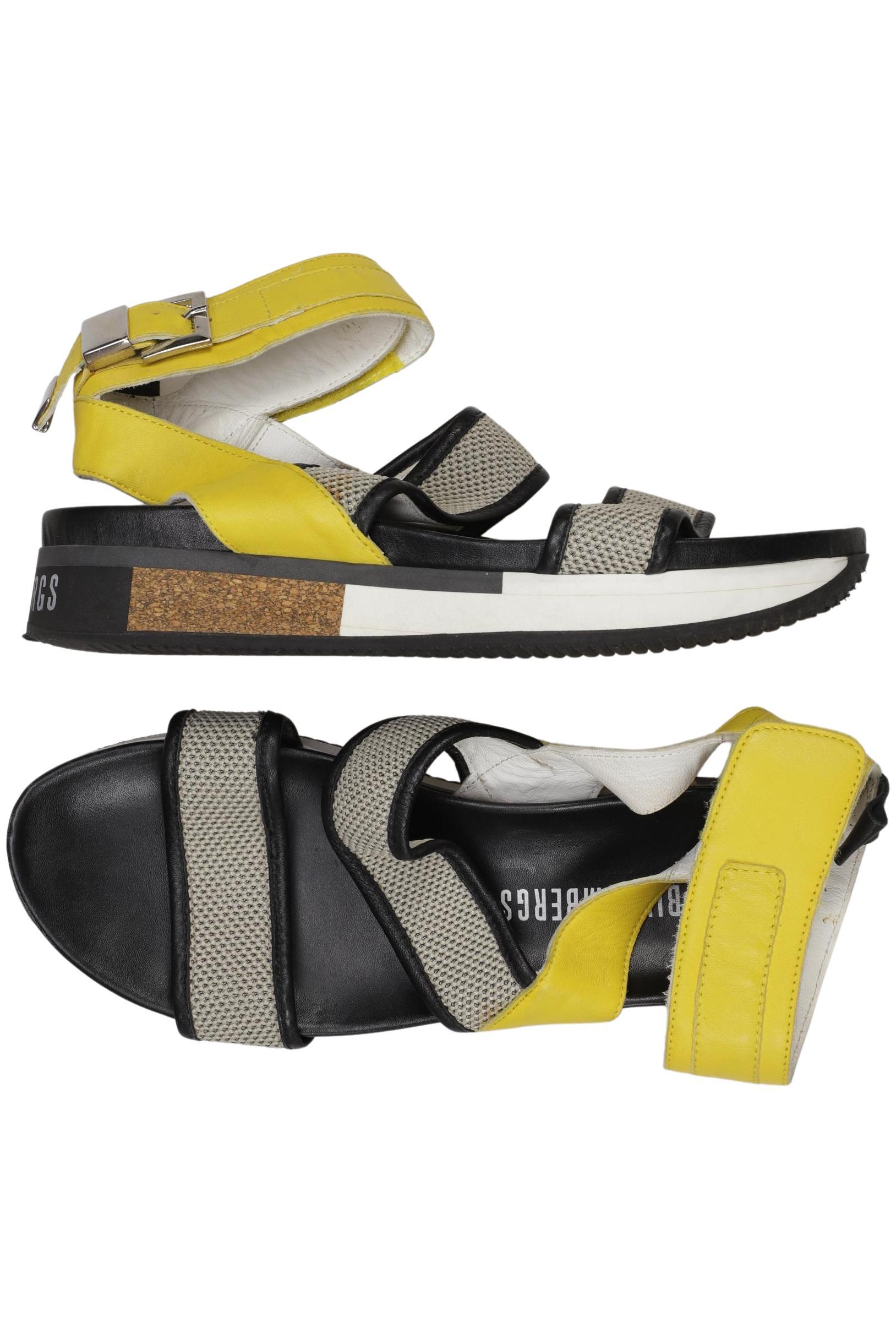 

Bikkembergs Damen Sandale, gelb, Gr. 41
