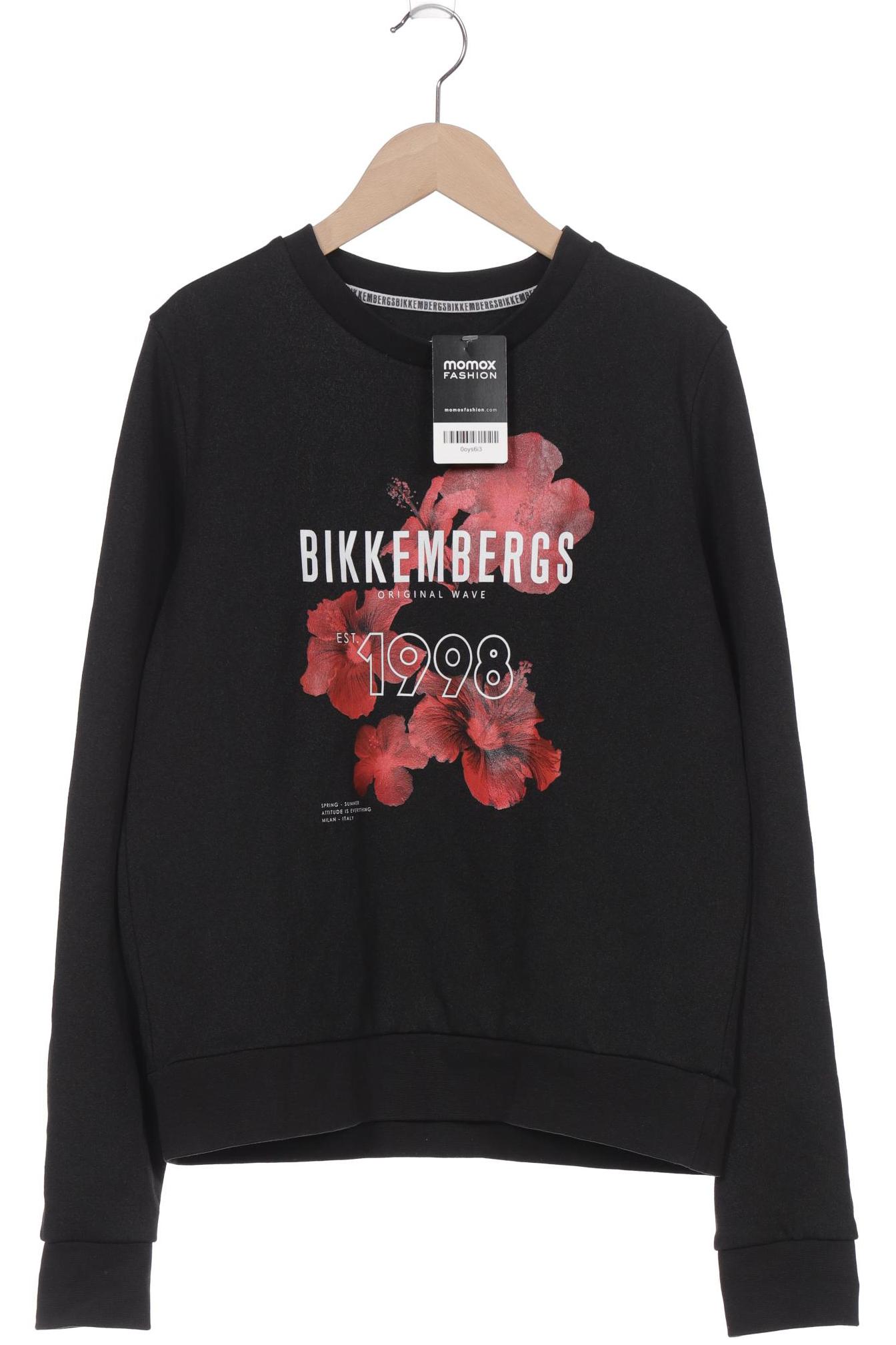 

BIKKEMBERGS Damen Sweatshirt, schwarz