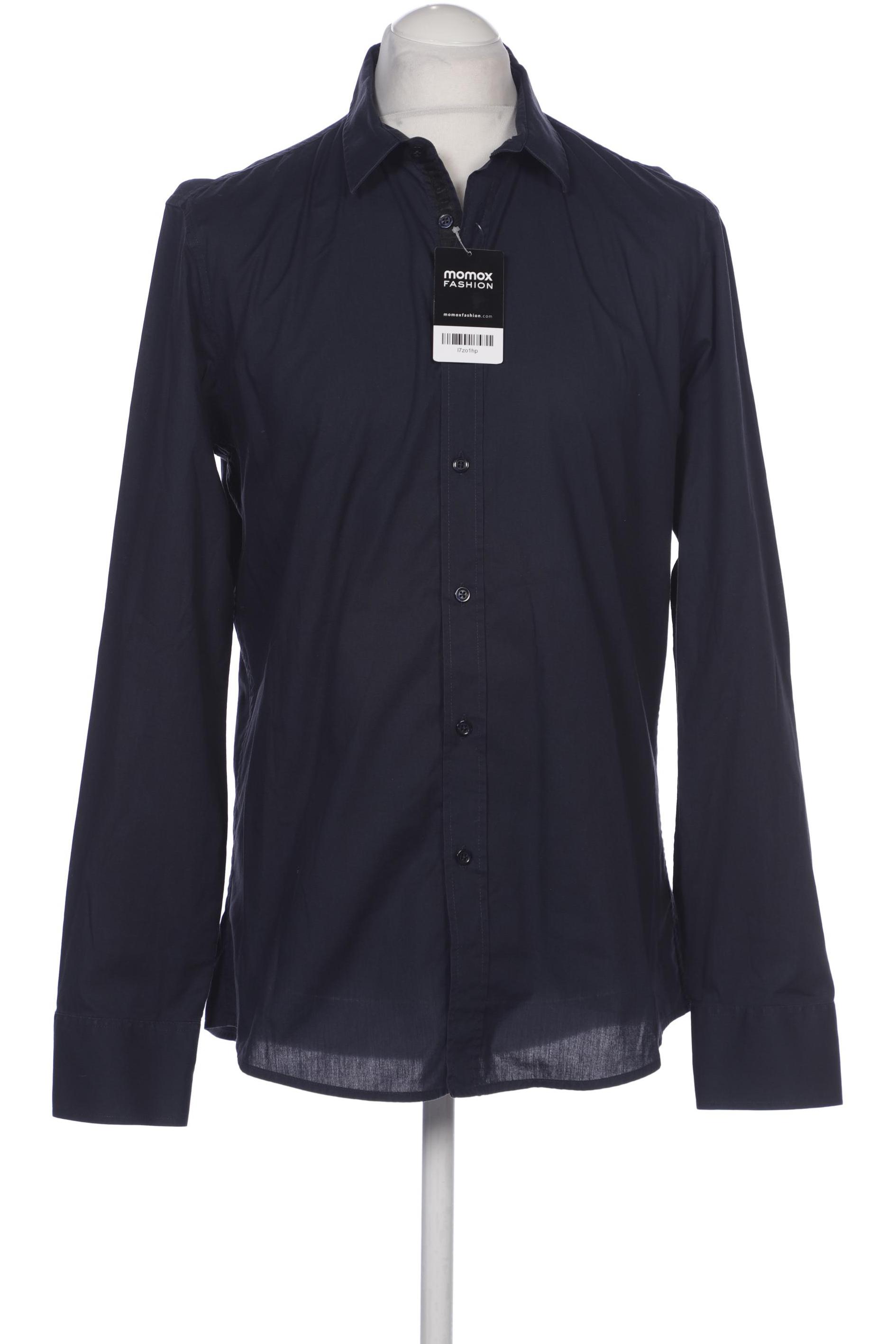 

Bikkembergs Herren Hemd, marineblau, Gr. 52