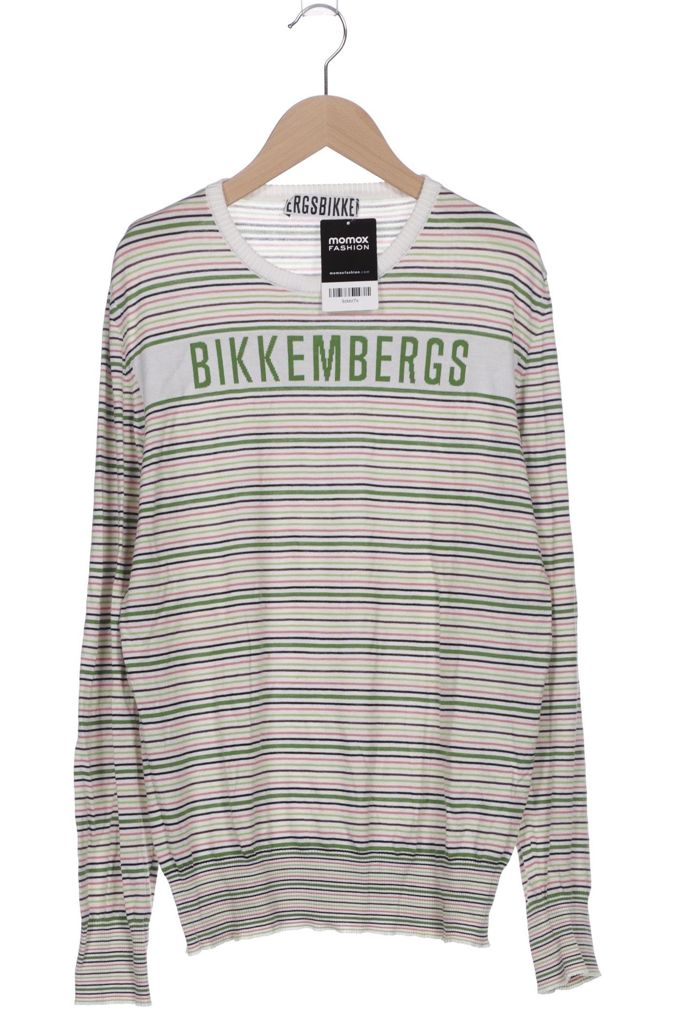 

Bikkembergs Herren Langarmshirt, grün, Gr. 48