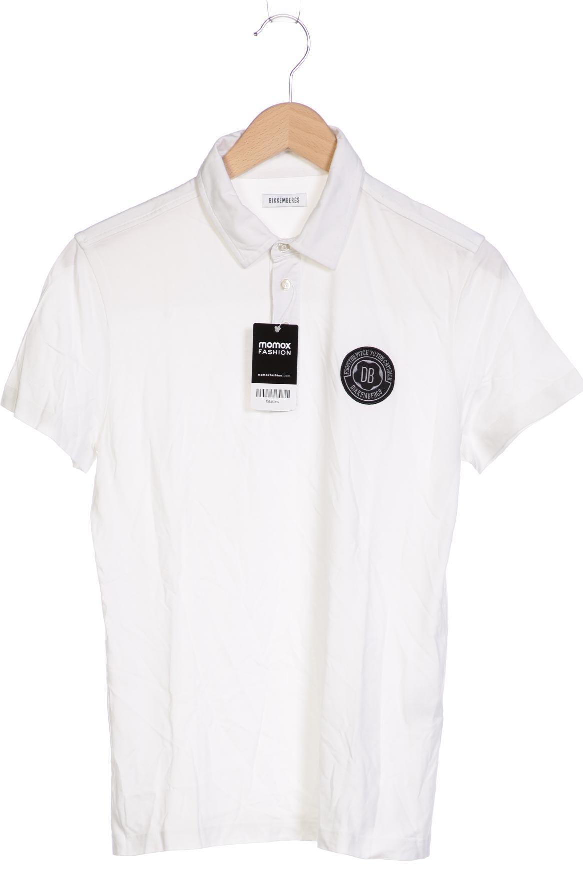 

BIKKEMBERGS Herren Poloshirt, weiß