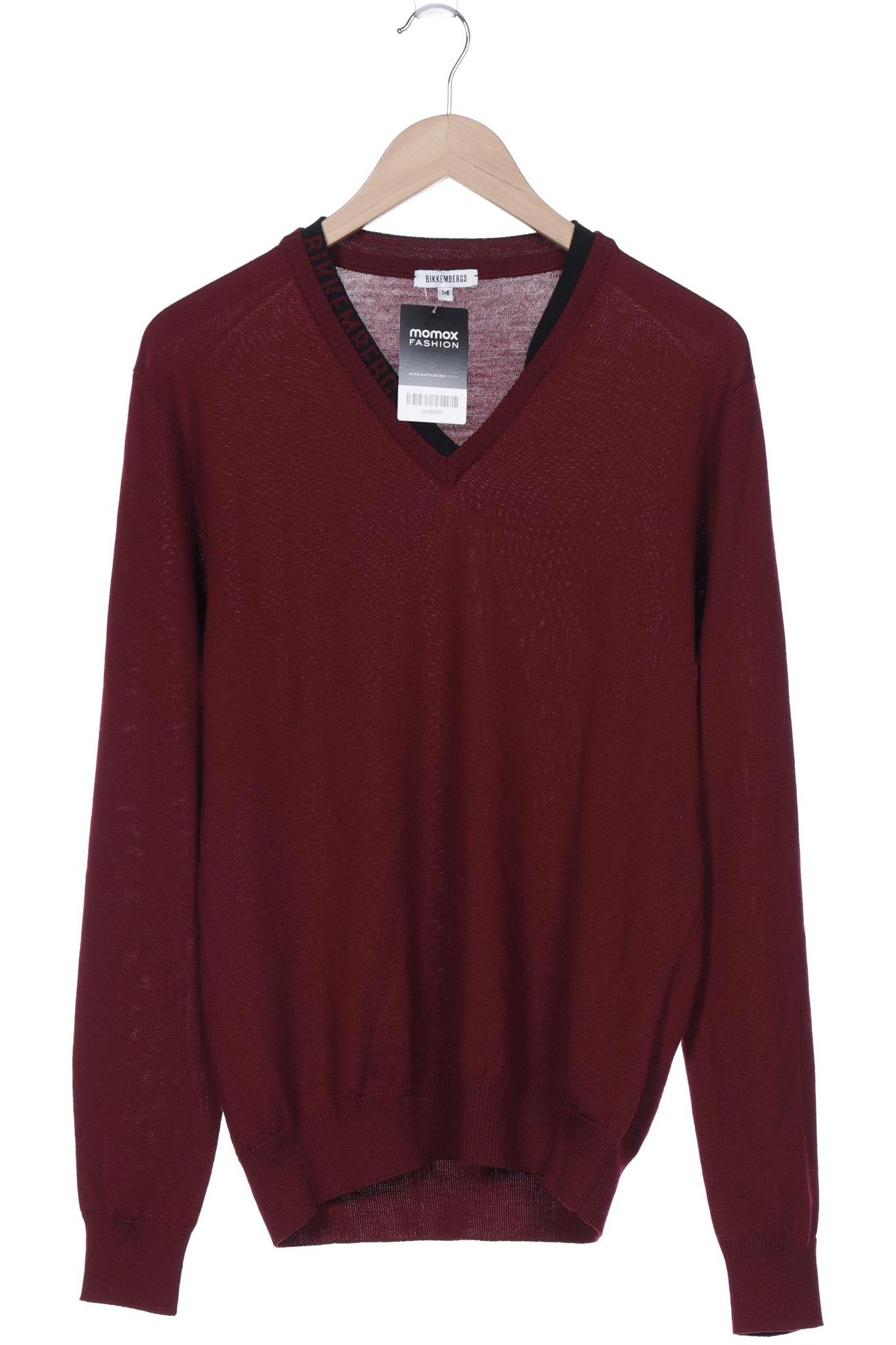 

Bikkembergs Herren Pullover, bordeaux, Gr. 48