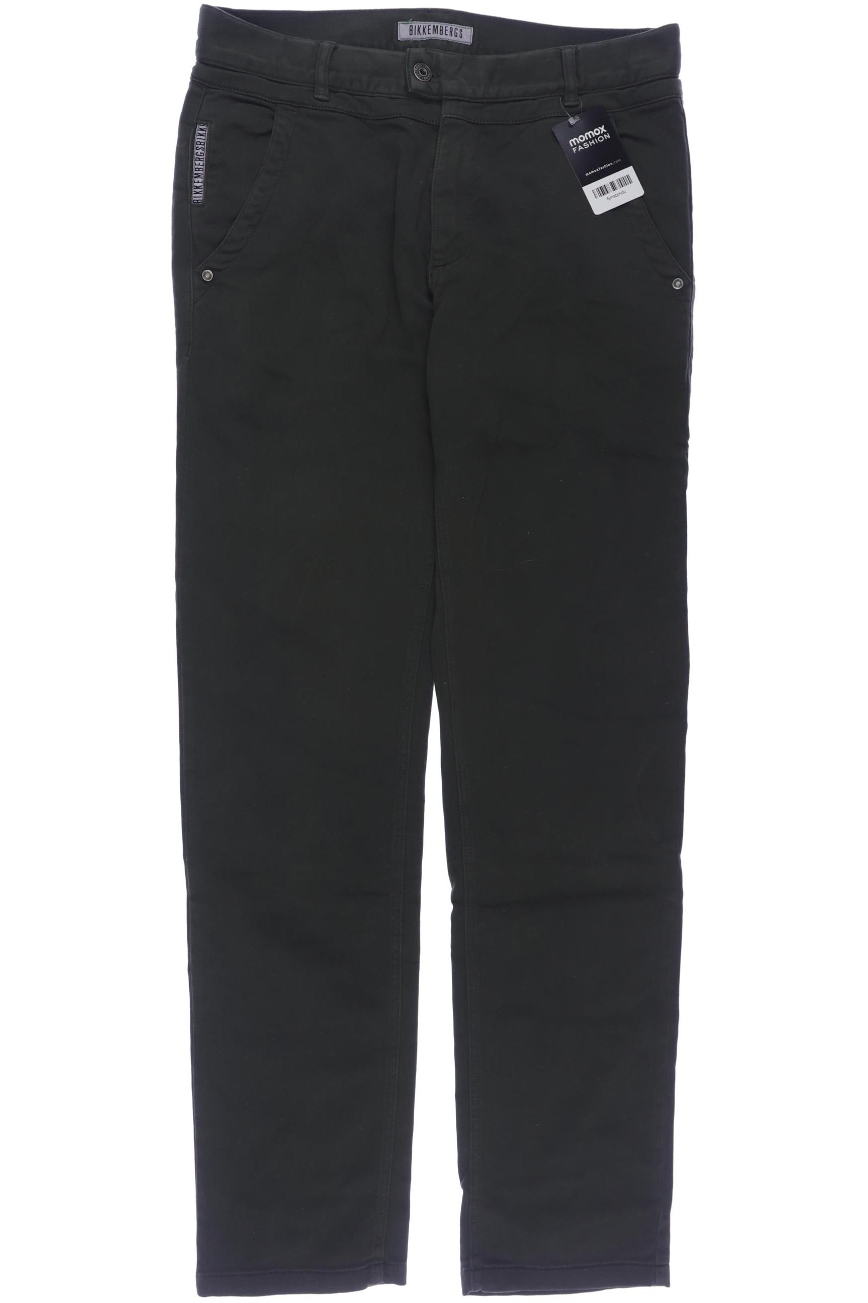 

Bikkembergs Herren Stoffhose, grün, Gr. 46