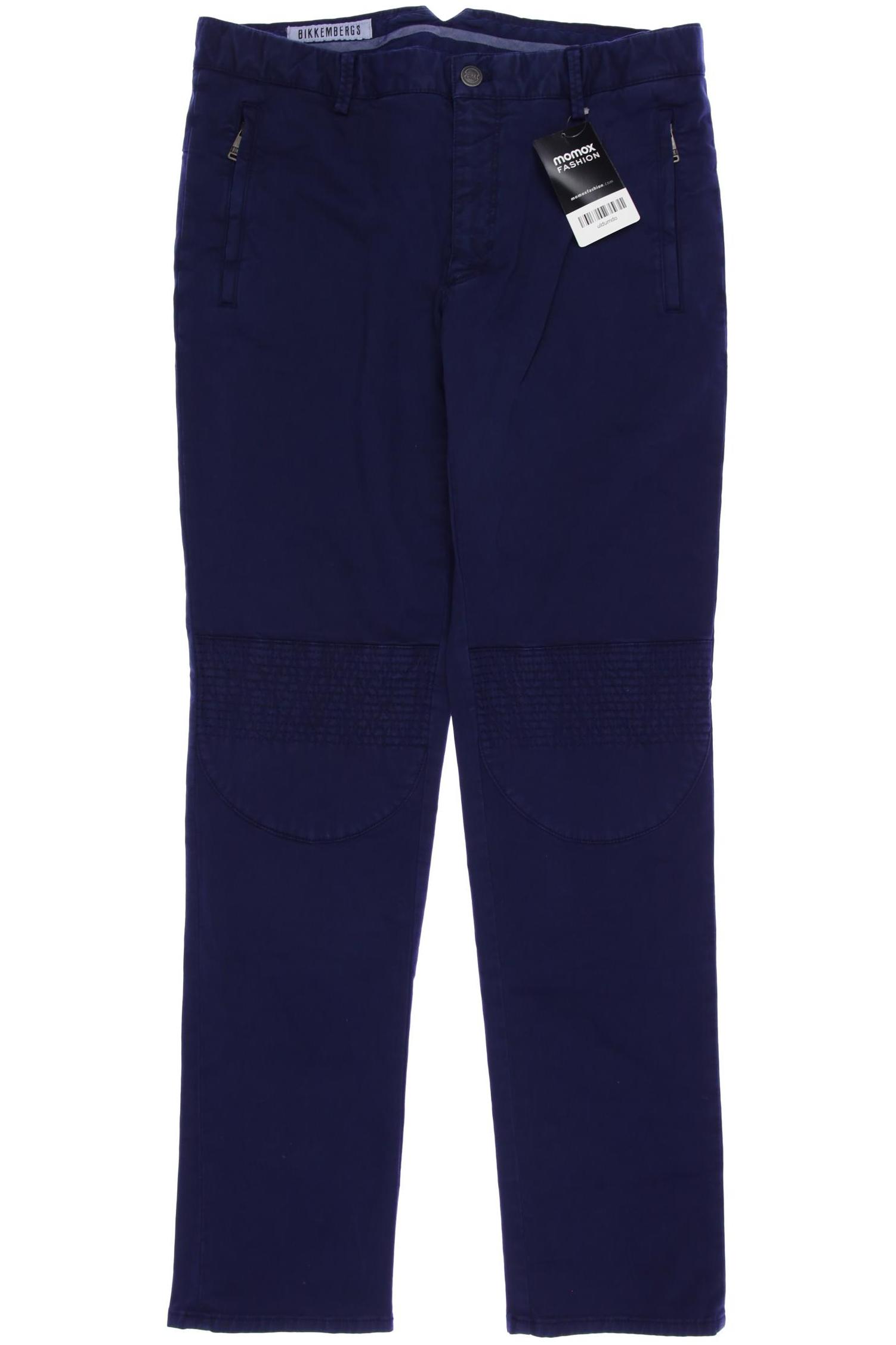 

Bikkembergs Herren Stoffhose, marineblau, Gr. 44