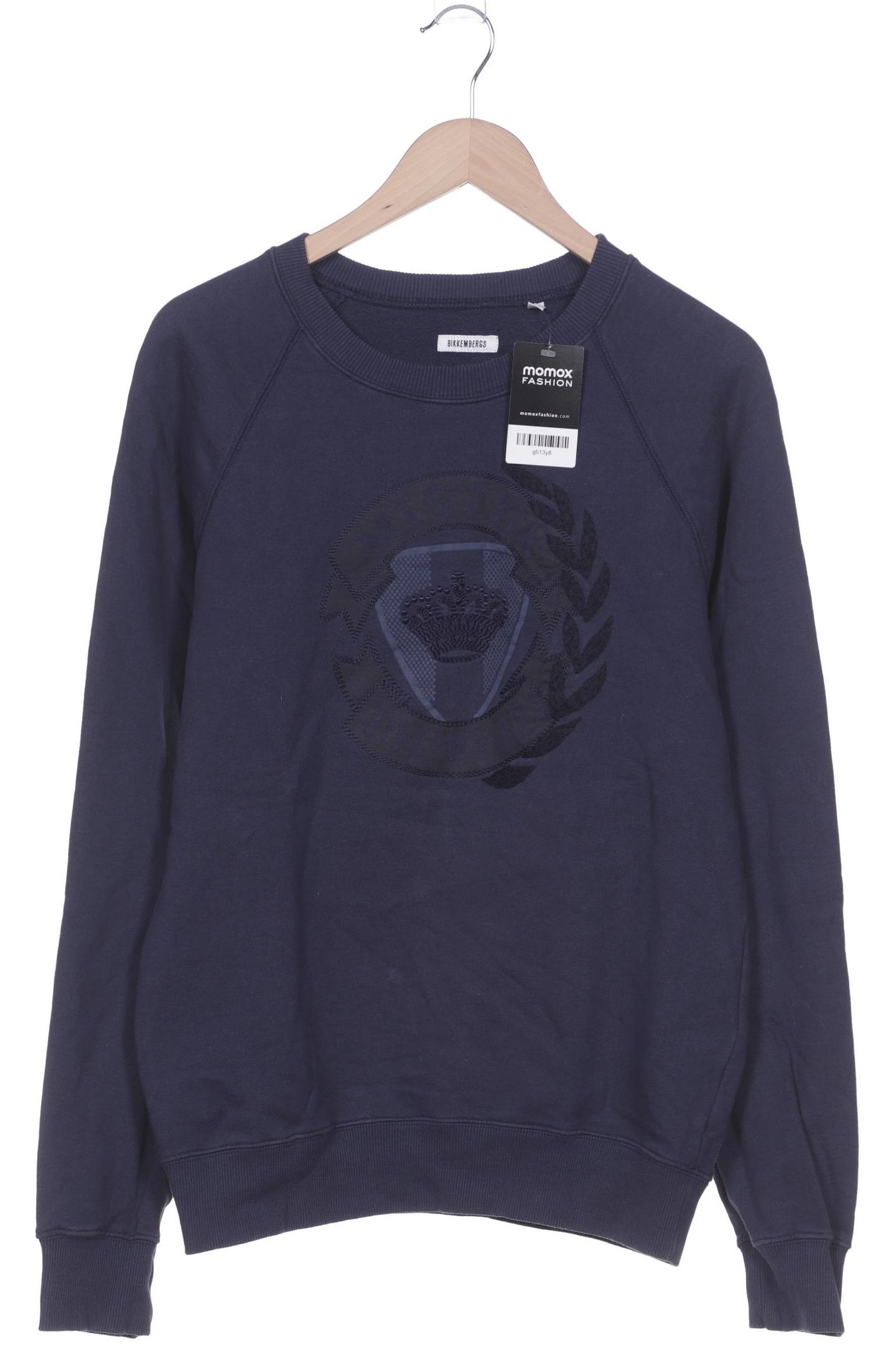 

Bikkembergs Herren Sweatshirt, marineblau, Gr. 48