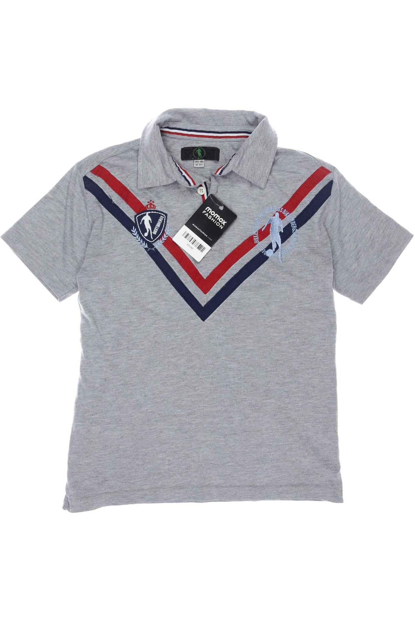 

Bikkembergs Herren Poloshirt, grau, Gr. 140