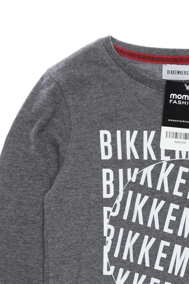 Thumbnail - Bikkembergs Mädchen Langarmshirt, grau, Gr. 140