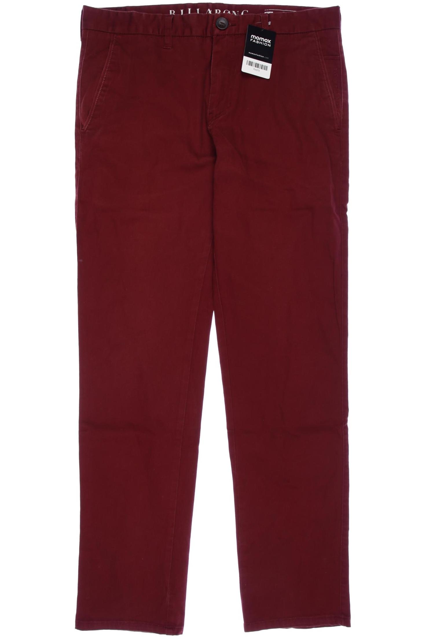 

Billabong Herren Stoffhose, bordeaux, Gr. 34