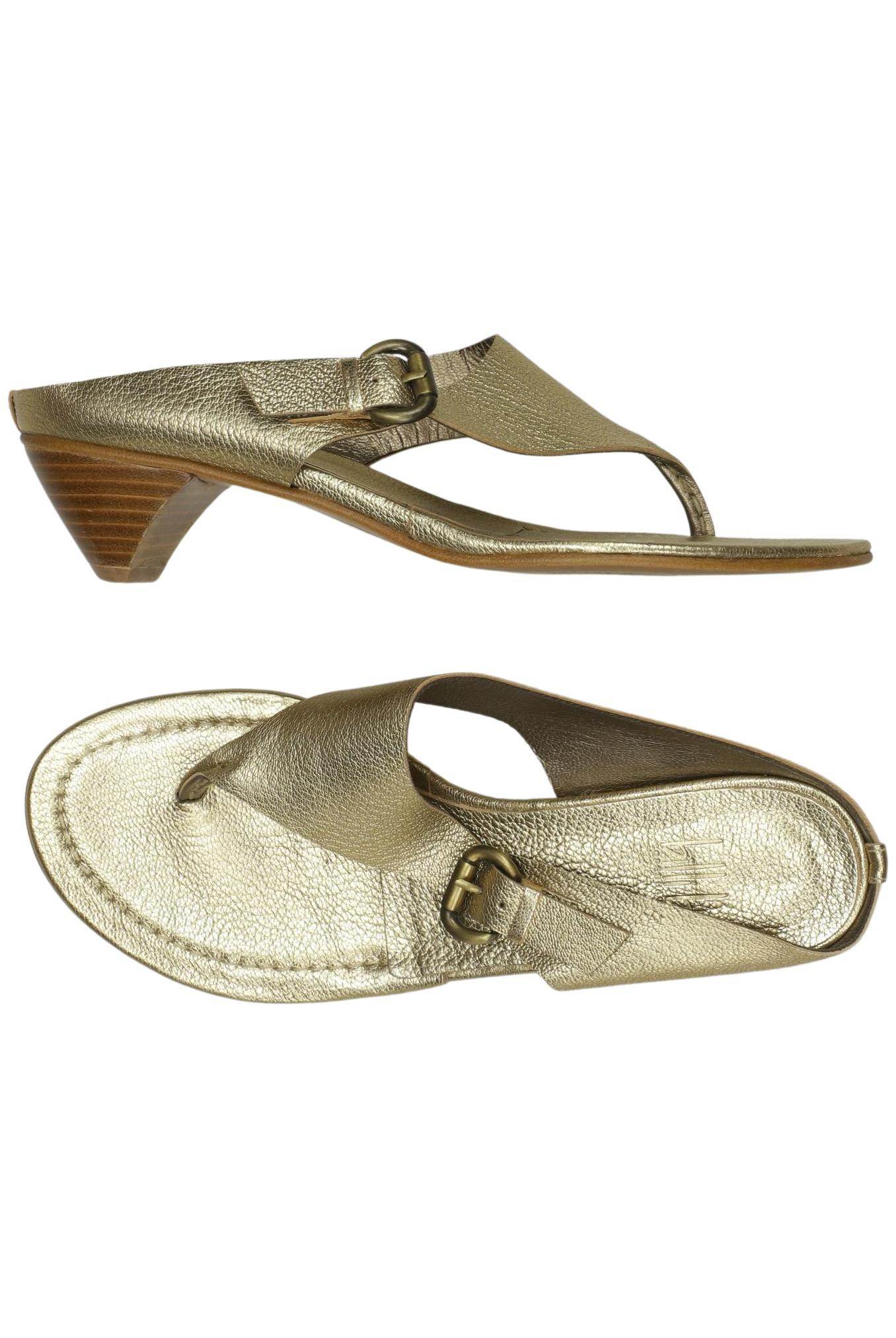 

Billi Bi Damen Sandale, gold, Gr. 38