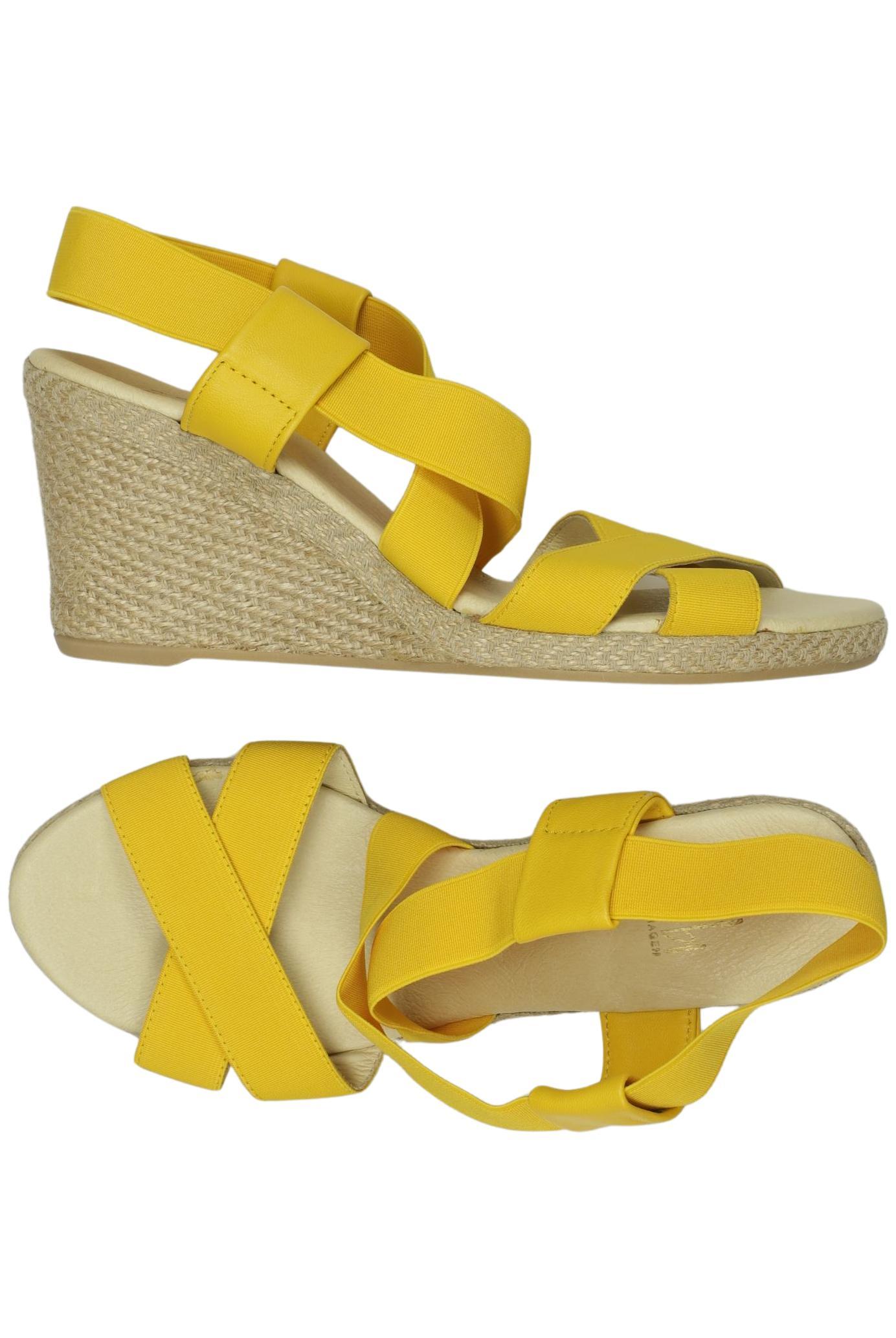 

Billi Bi Damen Sandale, gelb, Gr. 38