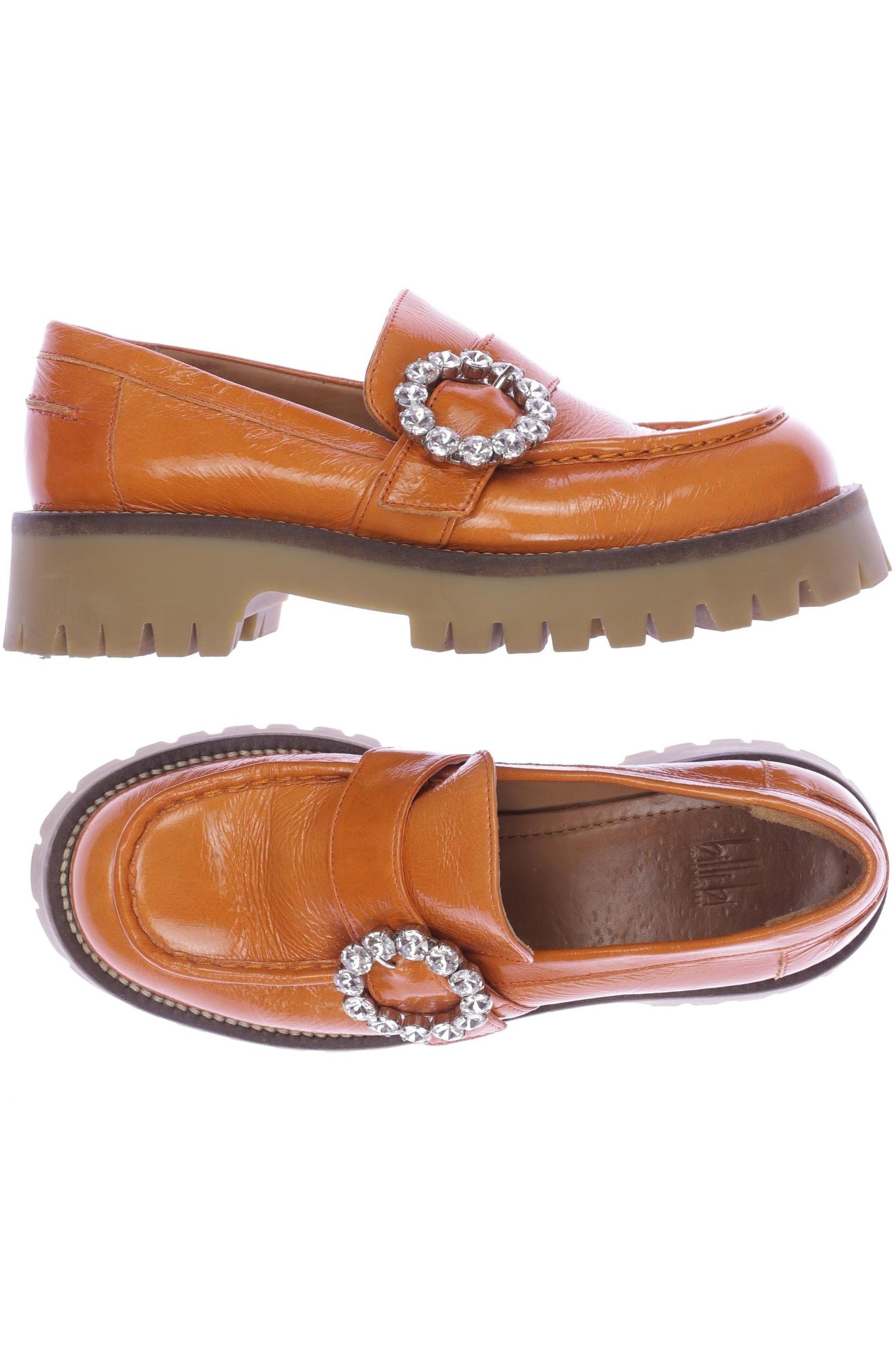 

Billi Bi Damen Halbschuh, orange, Gr. 38