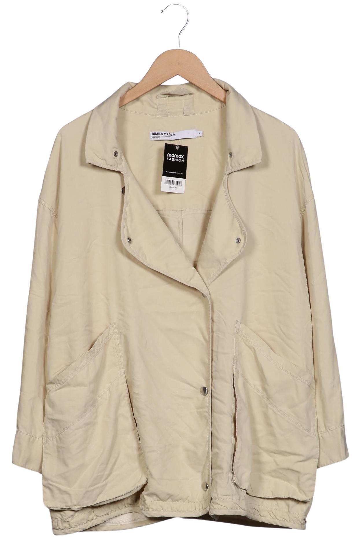 

Bimba y Lola Damen Mantel, beige, Gr. 36