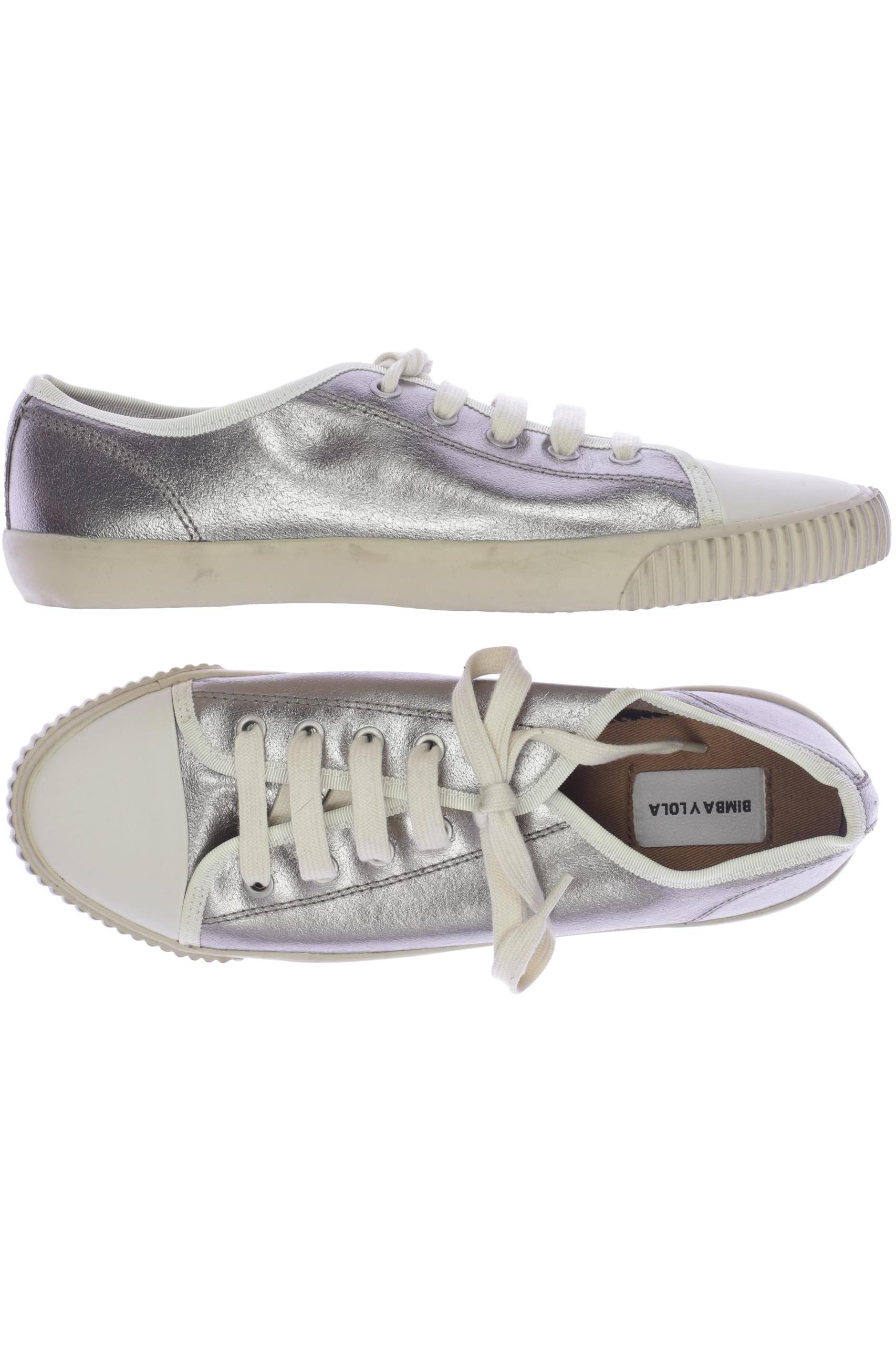 

Bimba y Lola Damen Sneakers, silber, Gr. 39