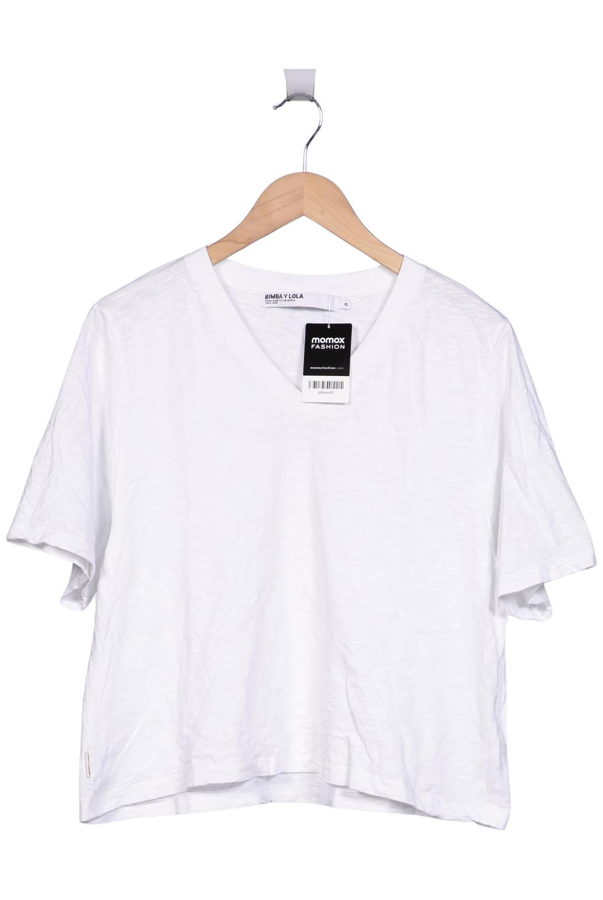 

Bimba y Lola Damen T-Shirt, weiß, Gr. 44