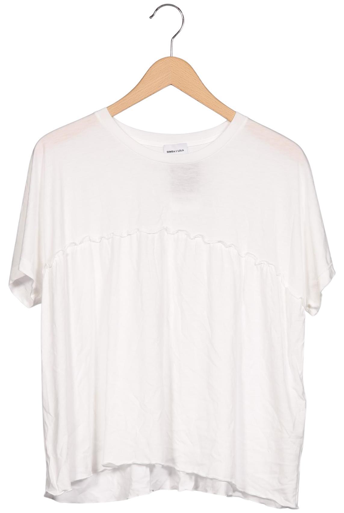 

Bimba y Lola Damen T-Shirt, weiß, Gr. 42