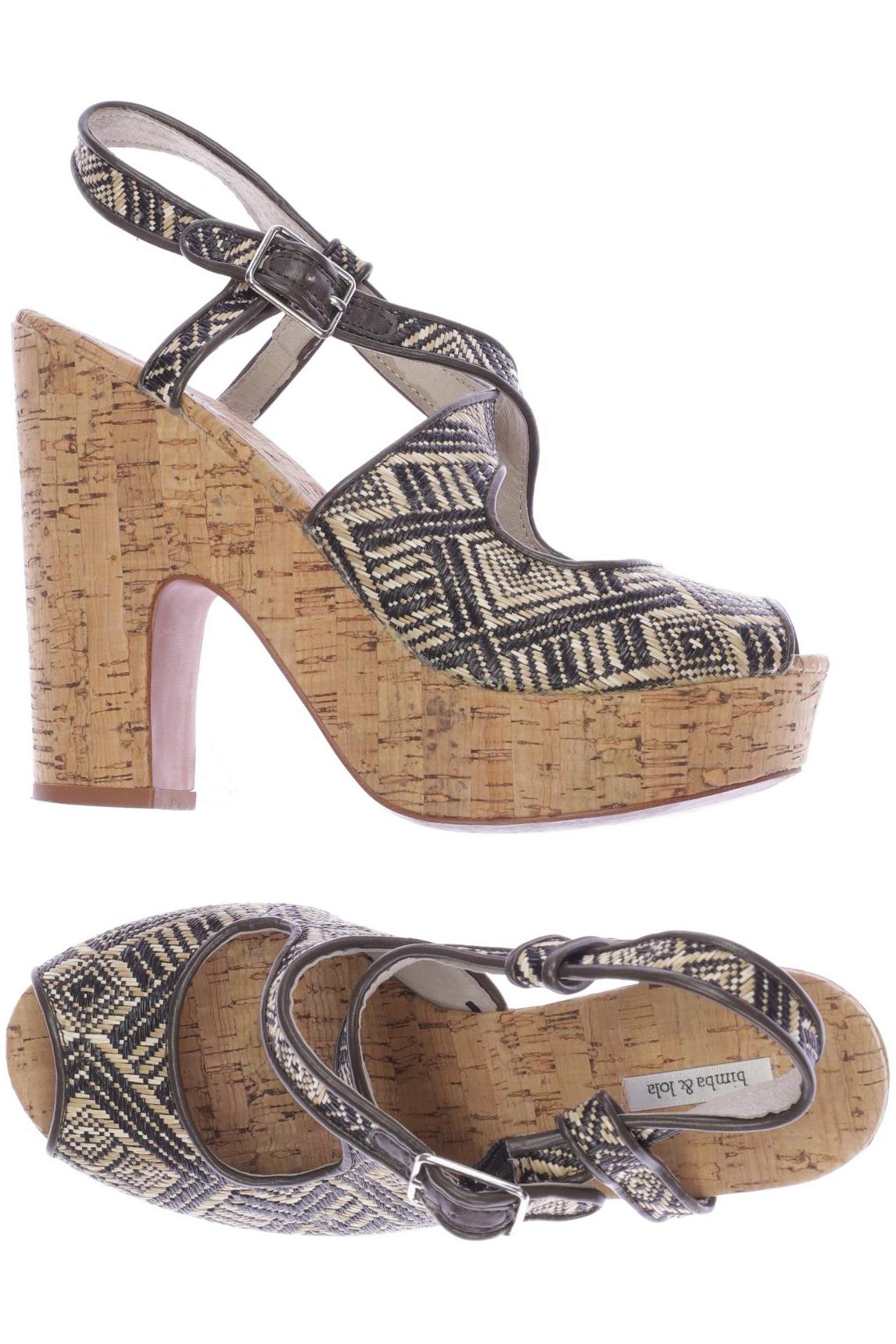 

Bimba y Lola Damen Sandale, beige