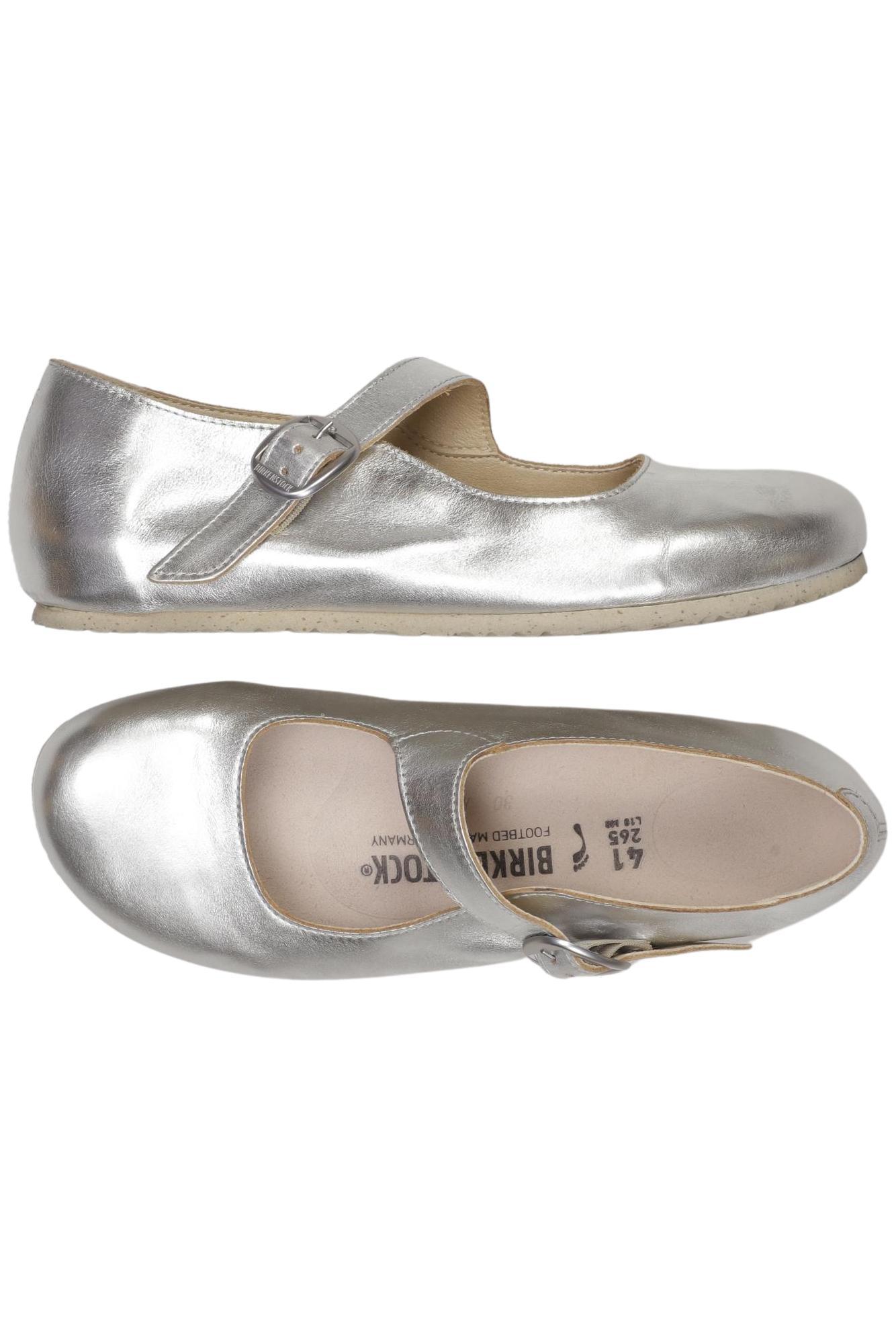 

Birkenstock Damen Ballerinas, silber, Gr. 41