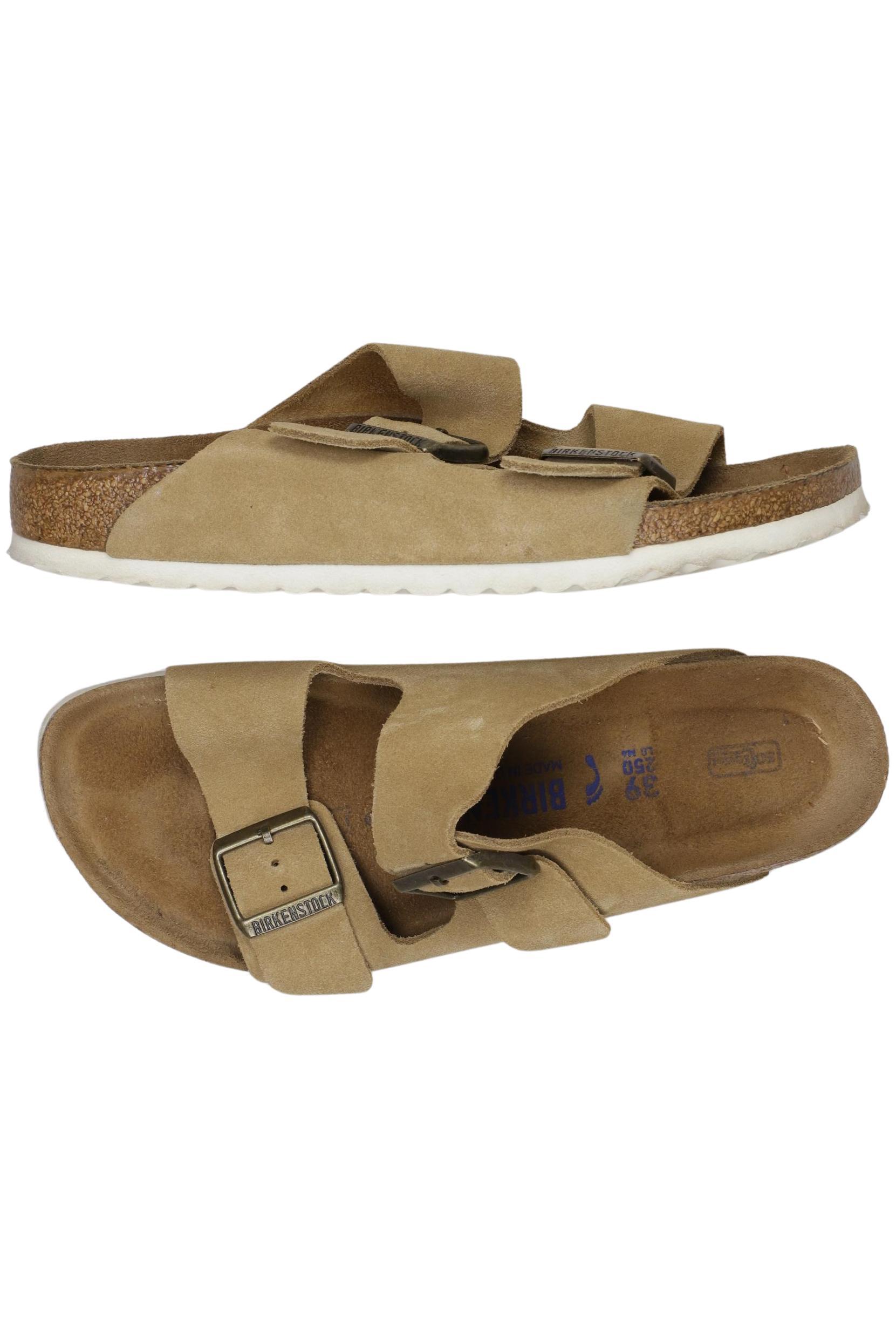 

Birkenstock Damen Sandale, beige, Gr. 39