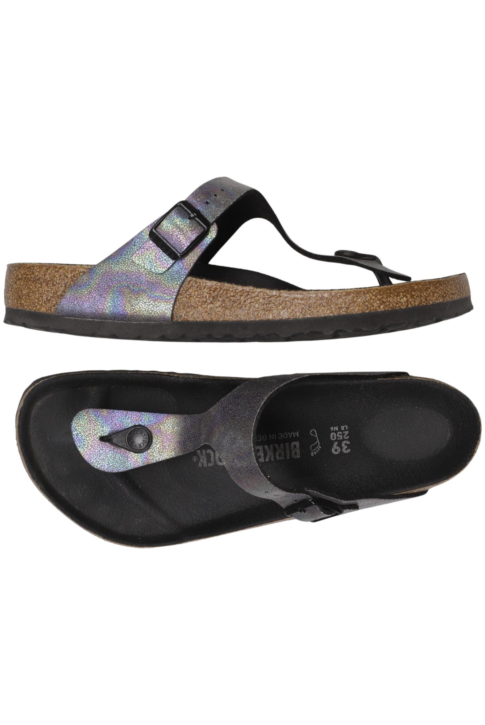 

Birkenstock Damen Sandale, silber, Gr. 39