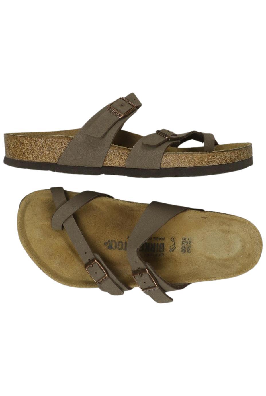 

Birkenstock Damen Sandale, braun, Gr. 38