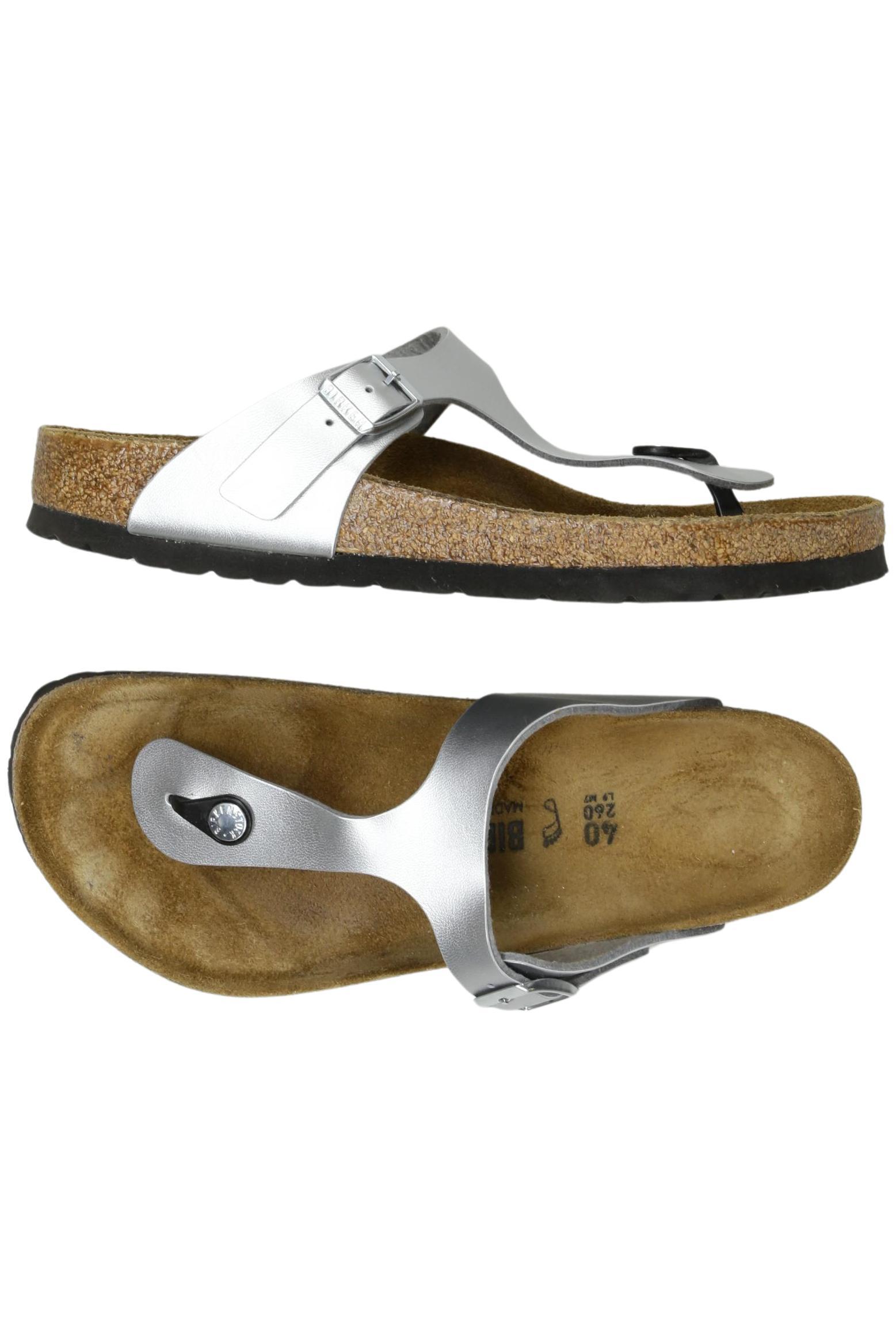 

Birkenstock Damen Sandale, grau, Gr. 40