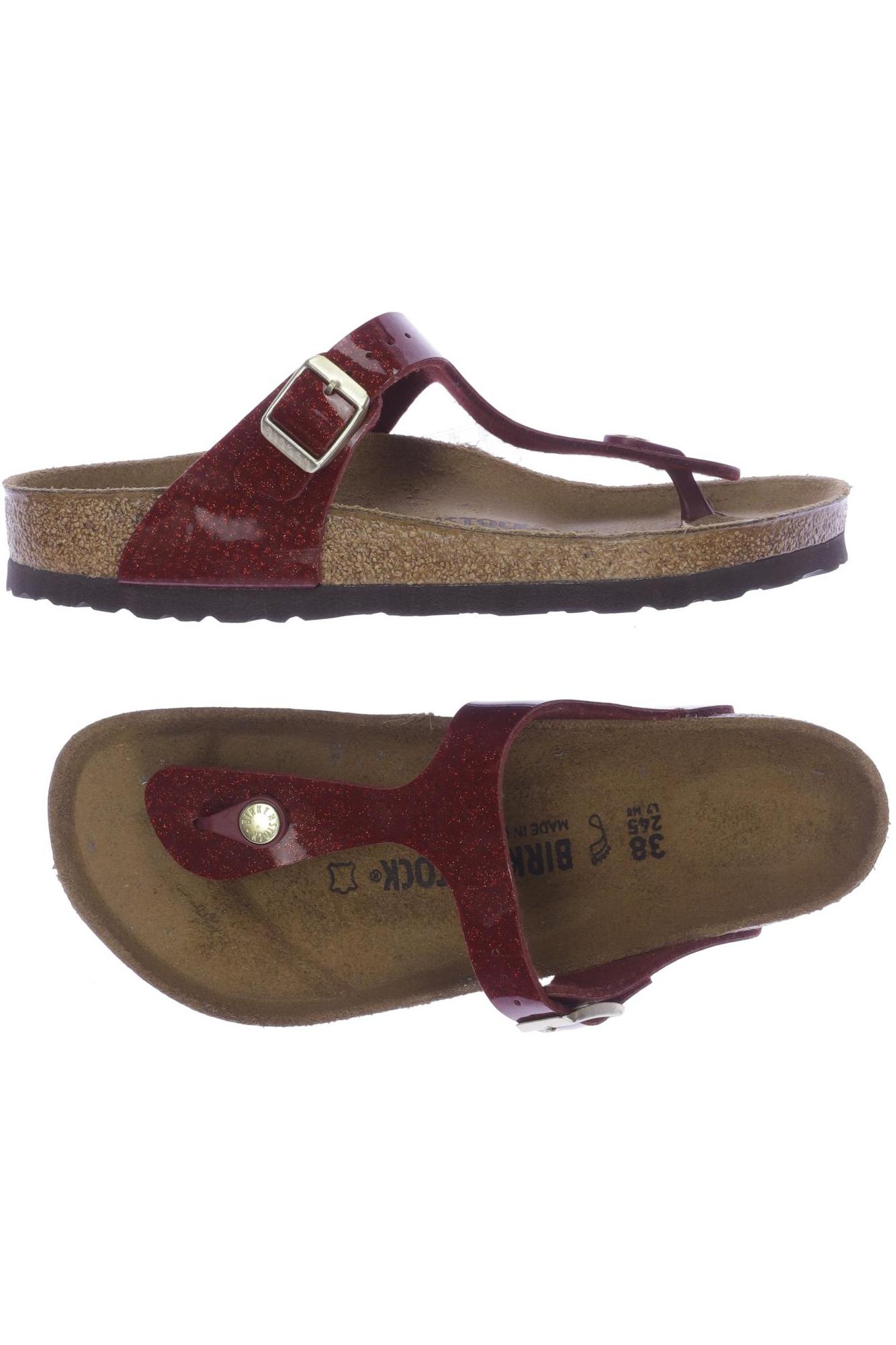 

Birkenstock Damen Sandale, rot, Gr. 38