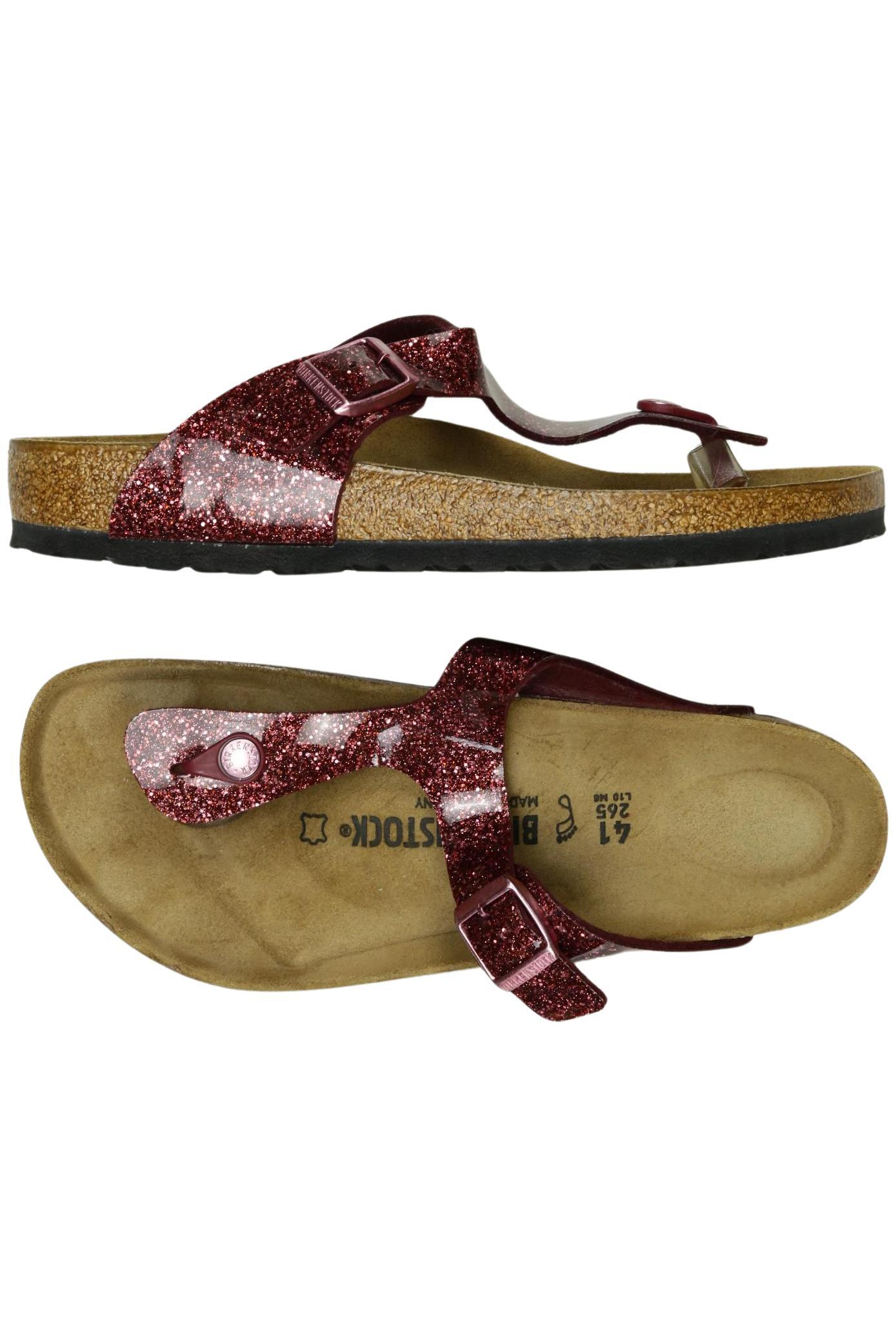 

Birkenstock Damen Sandale, bordeaux, Gr. 41