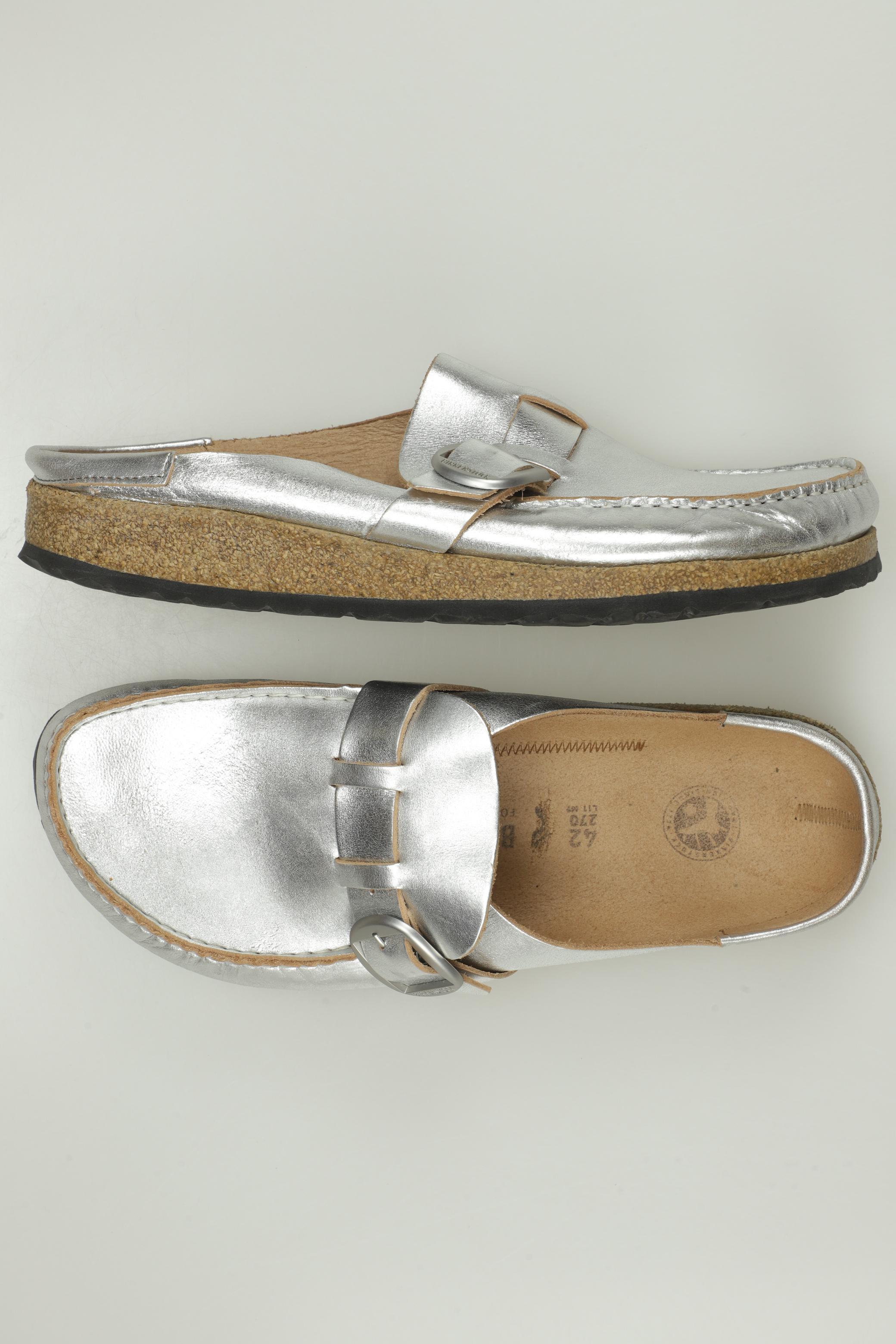 

Birkenstock Damen Sandale, silber, Gr. 42