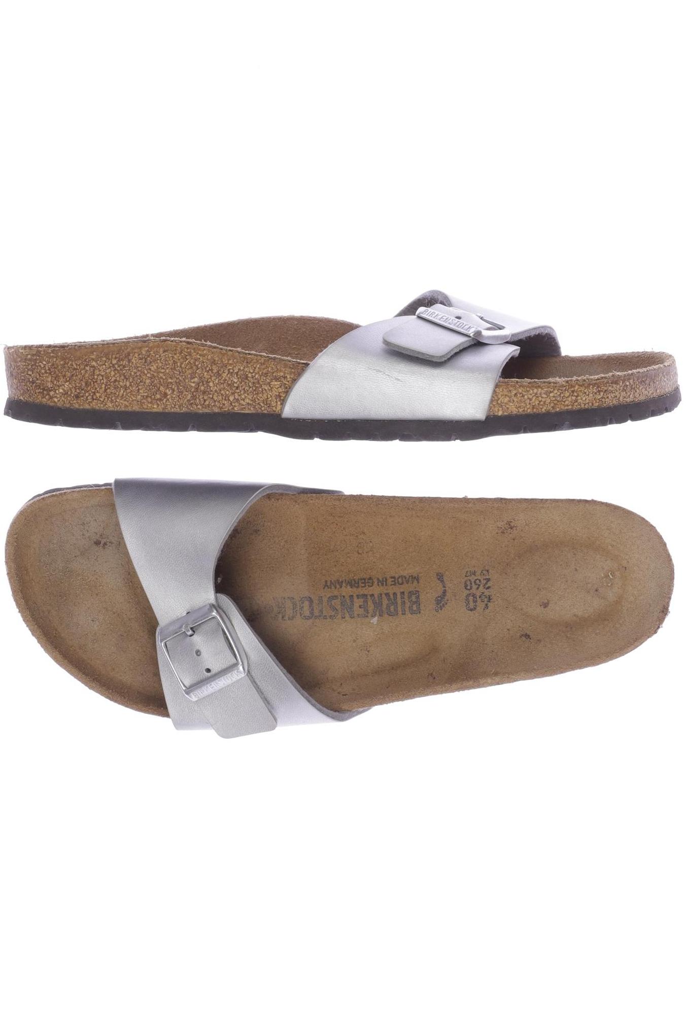 

Birkenstock Damen Sandale, silber, Gr. 40