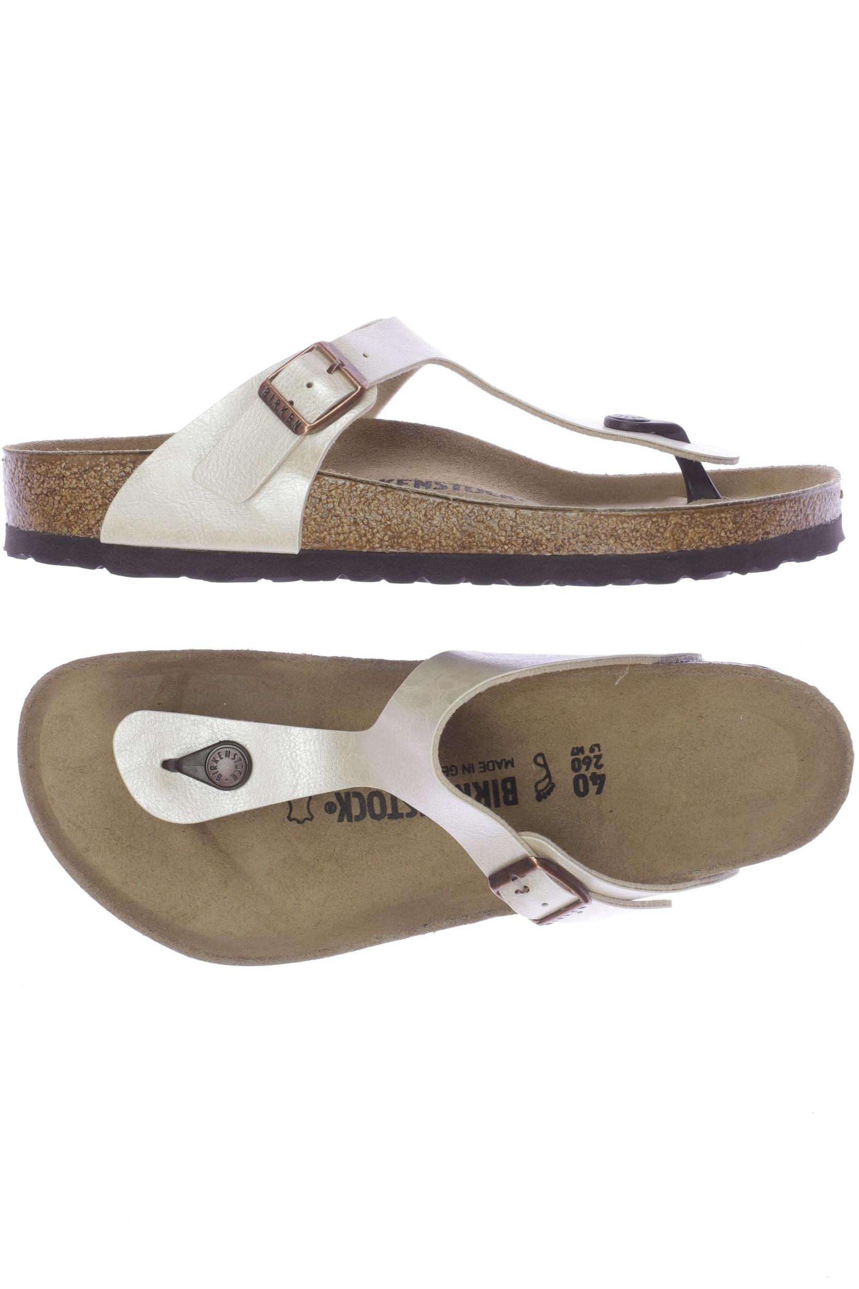 

Birkenstock Damen Sandale, cremeweiß, Gr. 40