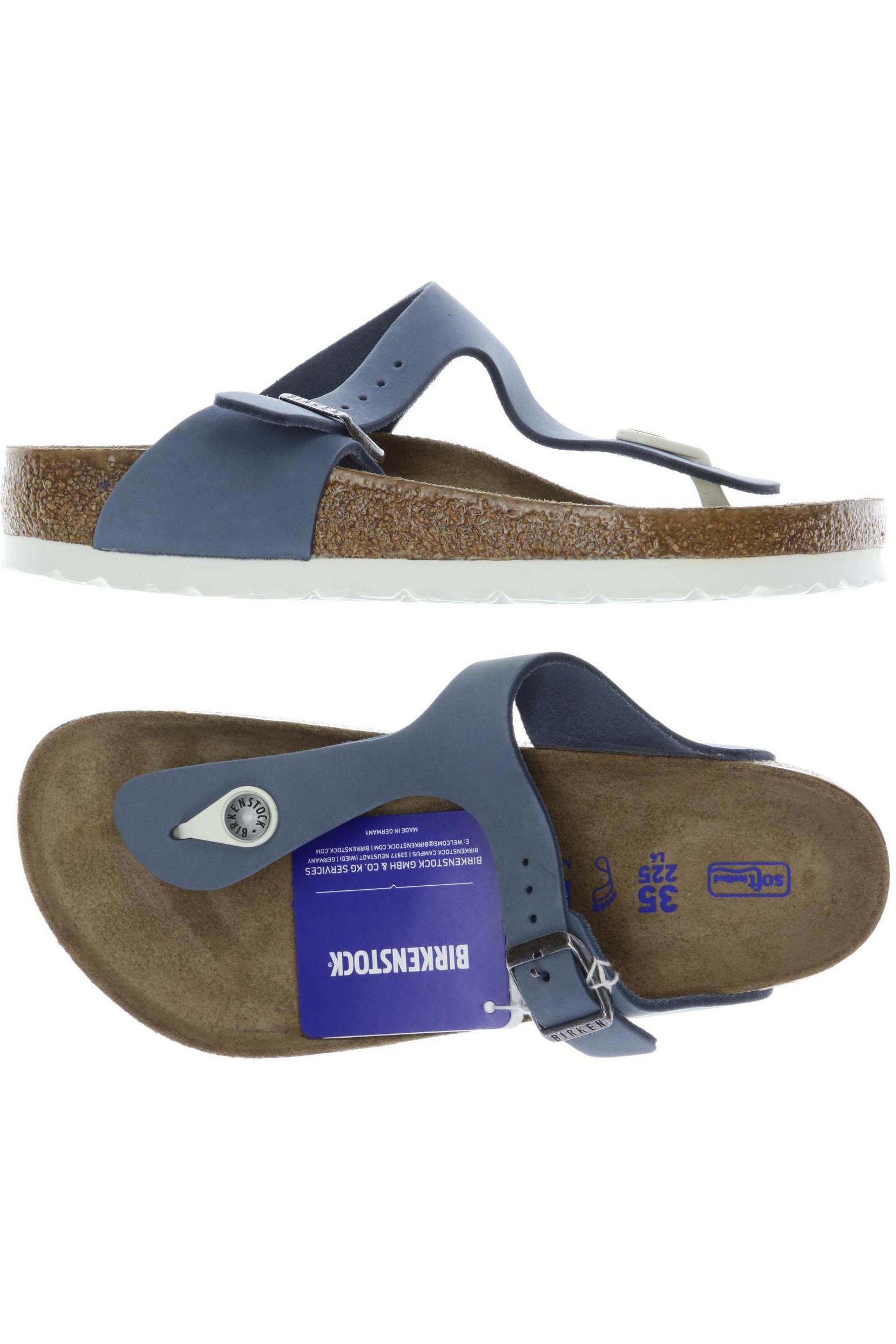 

Birkenstock Damen Sandale, blau, Gr. 35