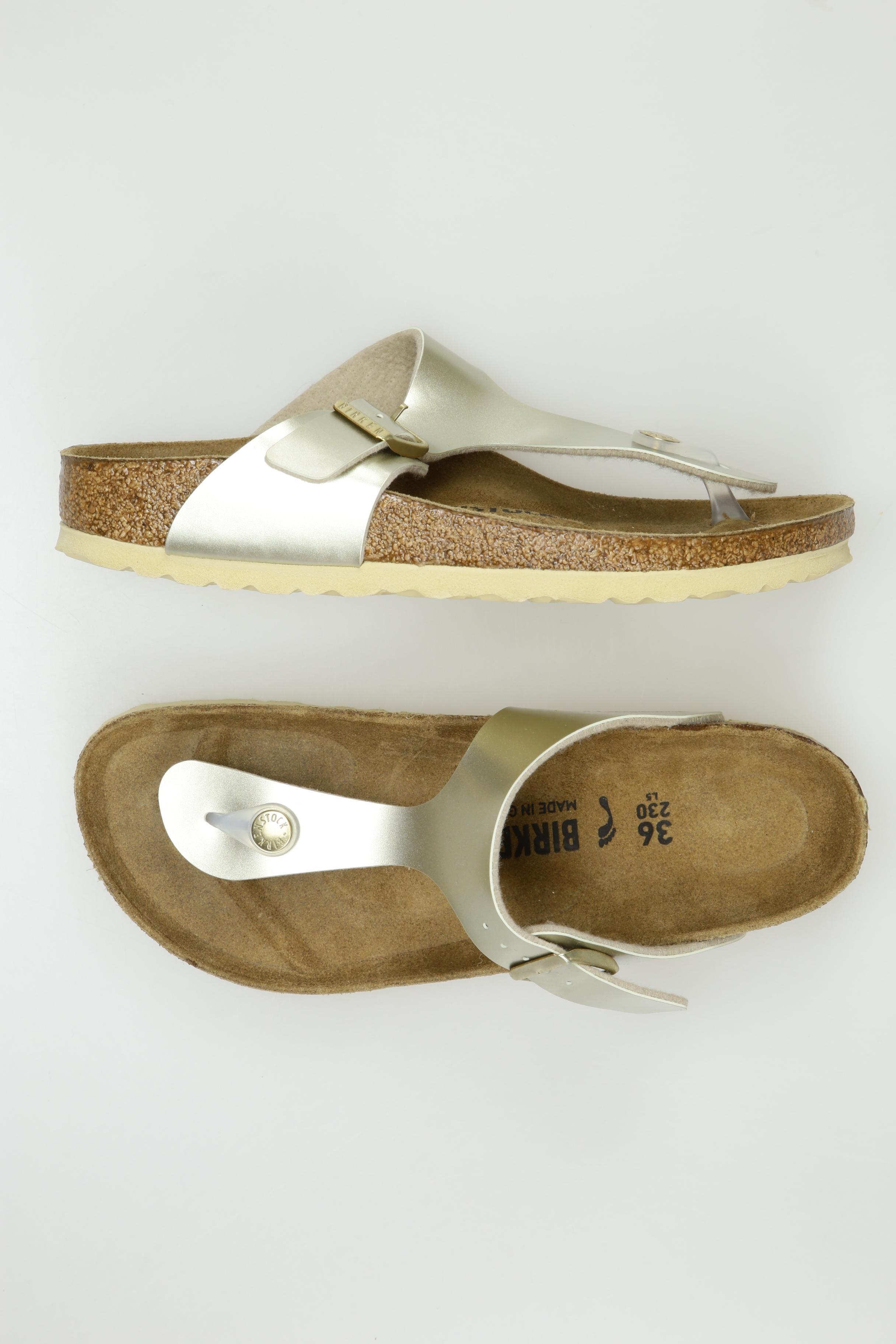 

Birkenstock Damen Sandale, gold, Gr. 36
