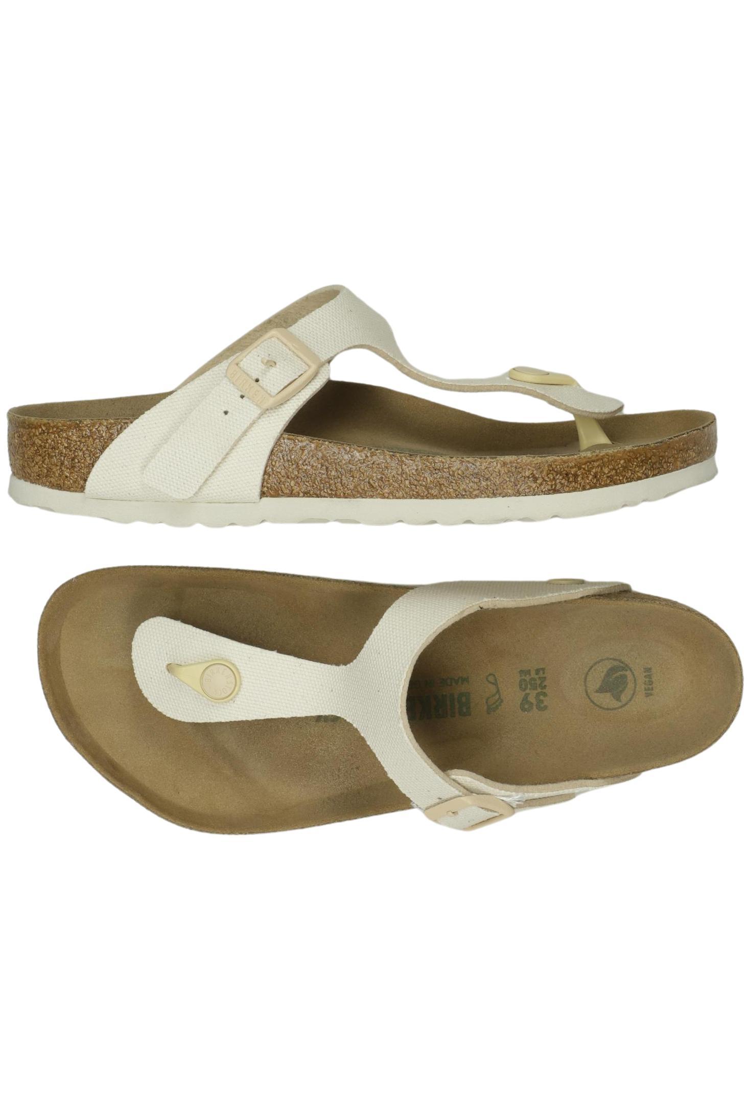 

Birkenstock Damen Sandale, cremeweiß, Gr. 39