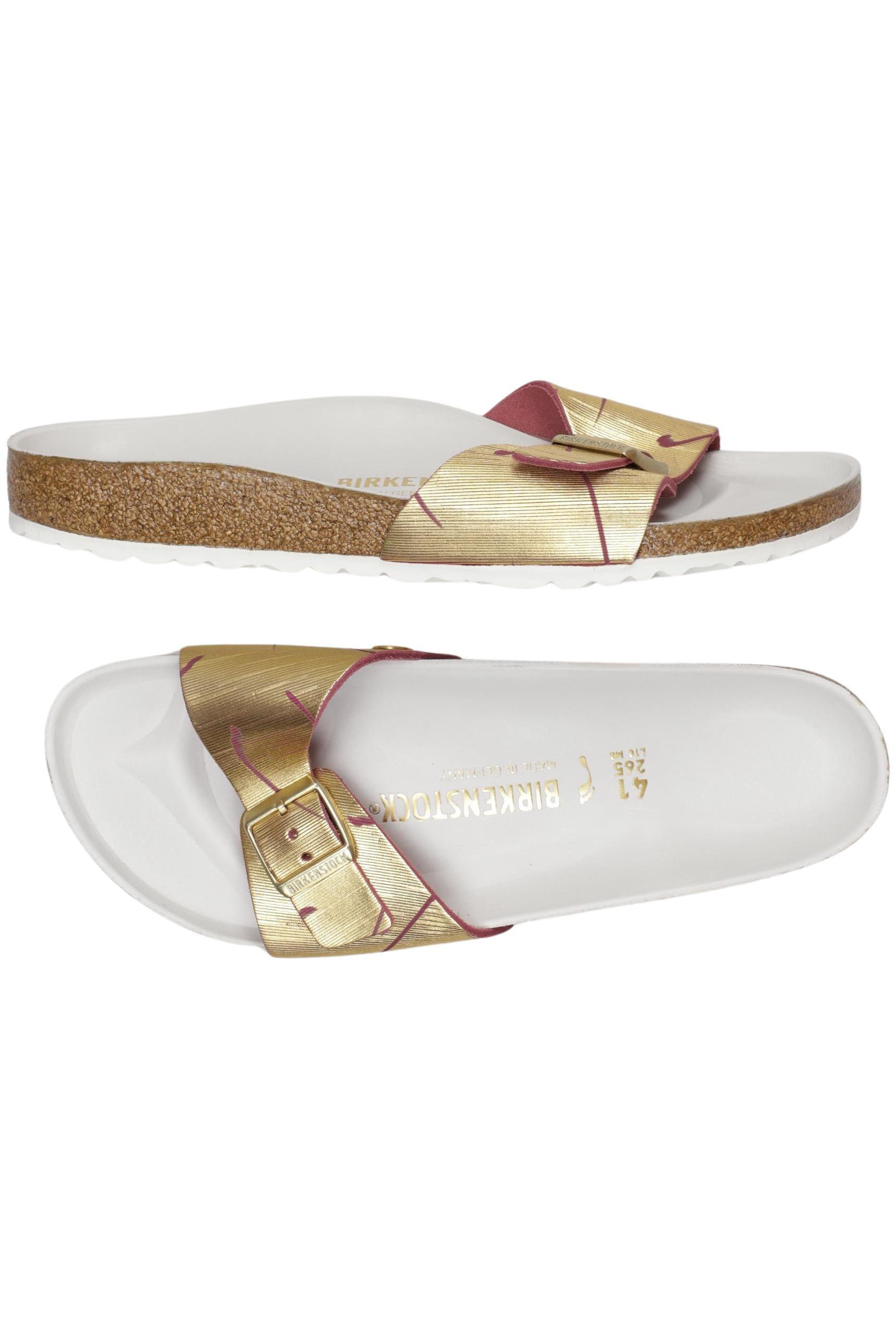 

Birkenstock Damen Sandale, gold, Gr. 41