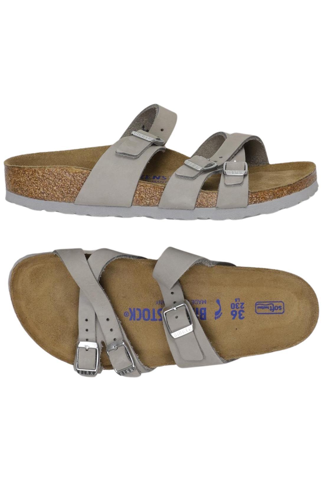

Birkenstock Damen Sandale, grau, Gr. 36