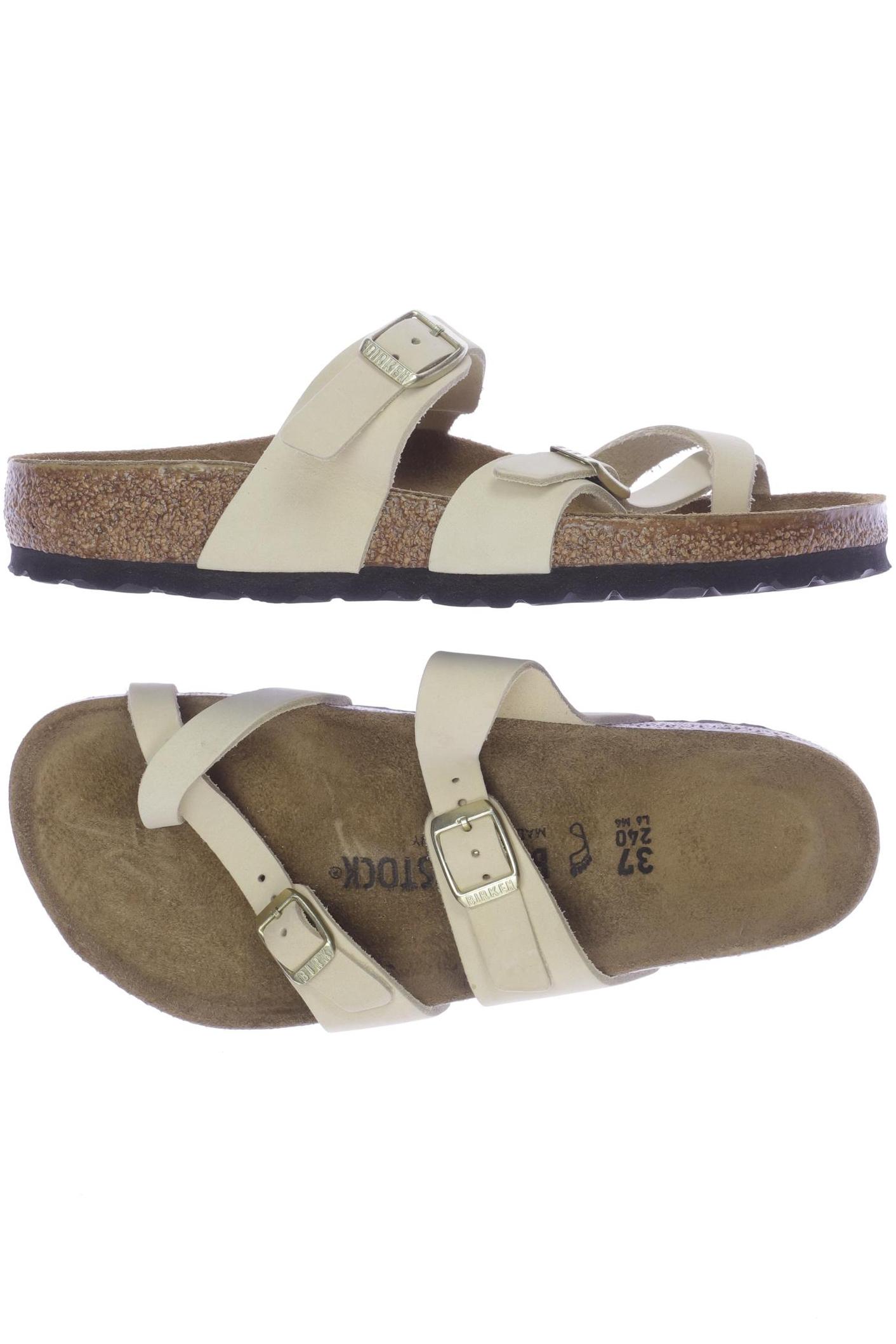 

Birkenstock Damen Sandale, cremeweiß, Gr. 37