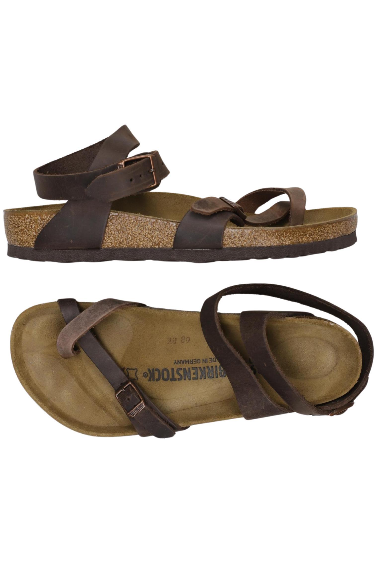 

Birkenstock Damen Sandale, braun, Gr. 39